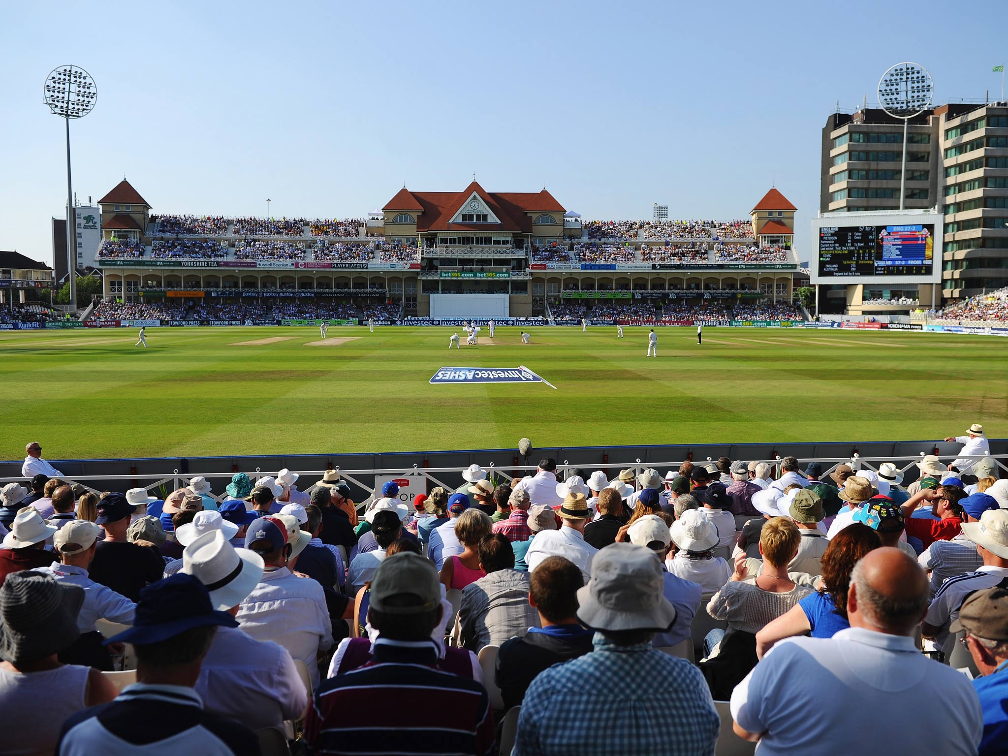A view of Trent Bridge