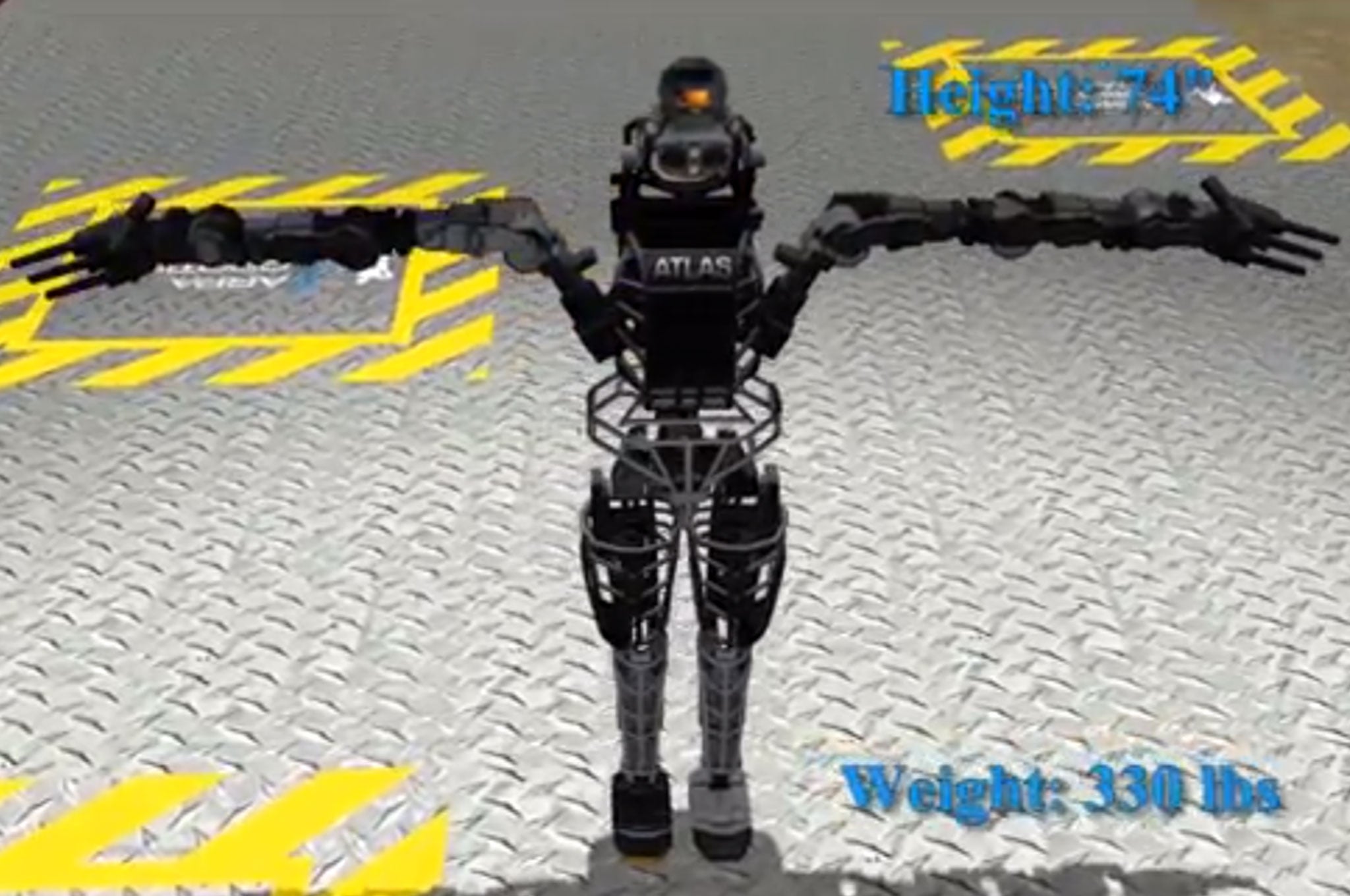 Designed for a contest organised by the US Defense Department and described as “one of the most advanced humanoid robots ever built”, ATLAS is the latest creation from robotics pioneers Boston Dynamics.