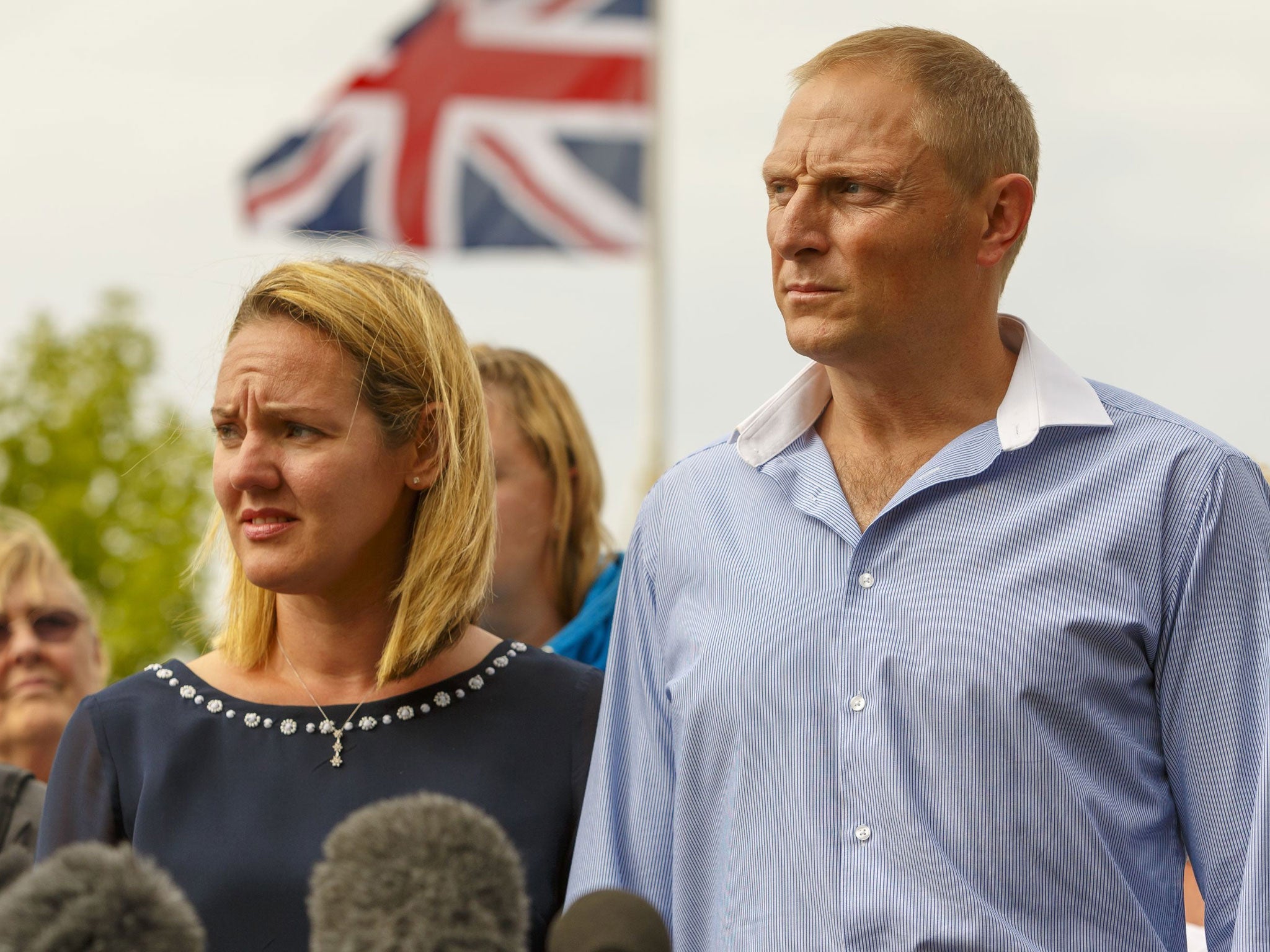 Trials: Danny and Sally Nightingale after the verdict last week