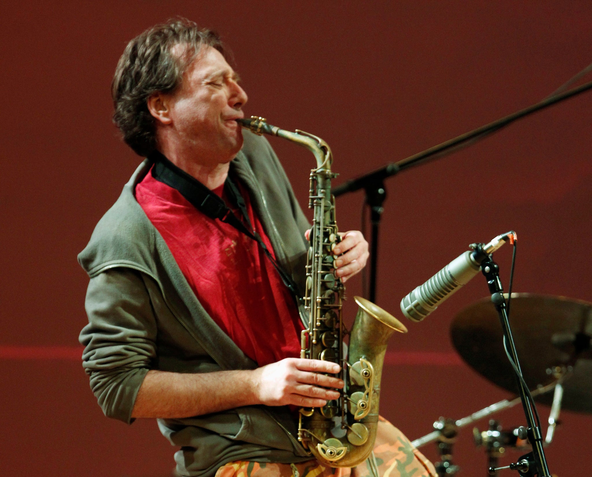 John Zorn performing in 2011