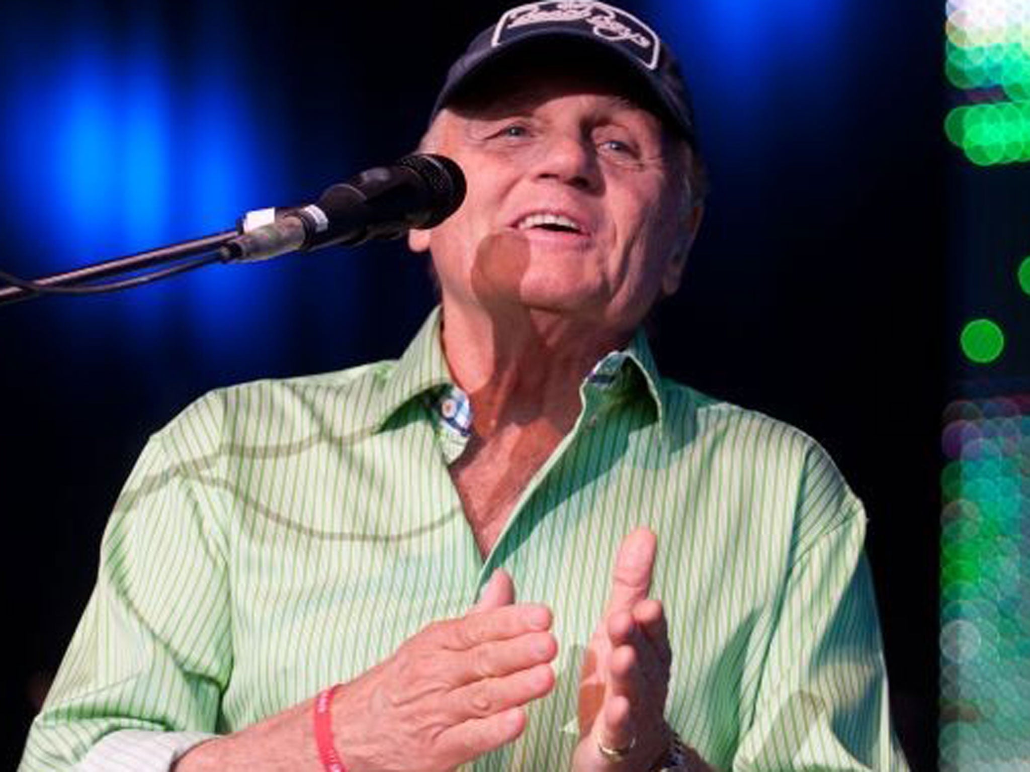 Beach Boy Bruce Johnston performing at the Henley Festival last week