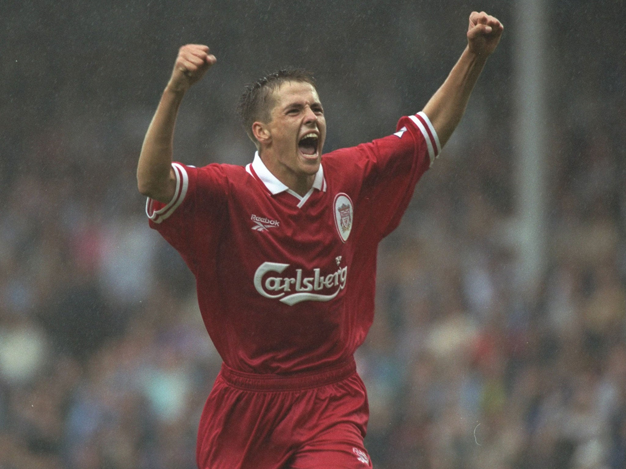 Michael Owen broke onto the big stage with Liverpool