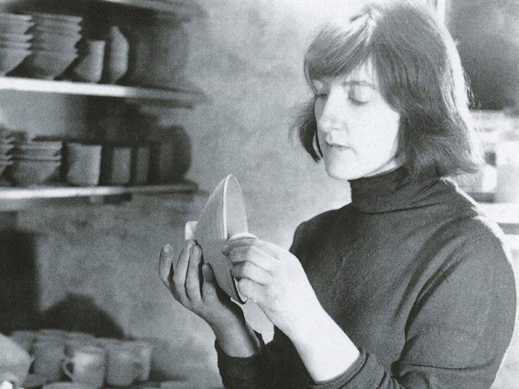 Hanssen Pigott in her studio