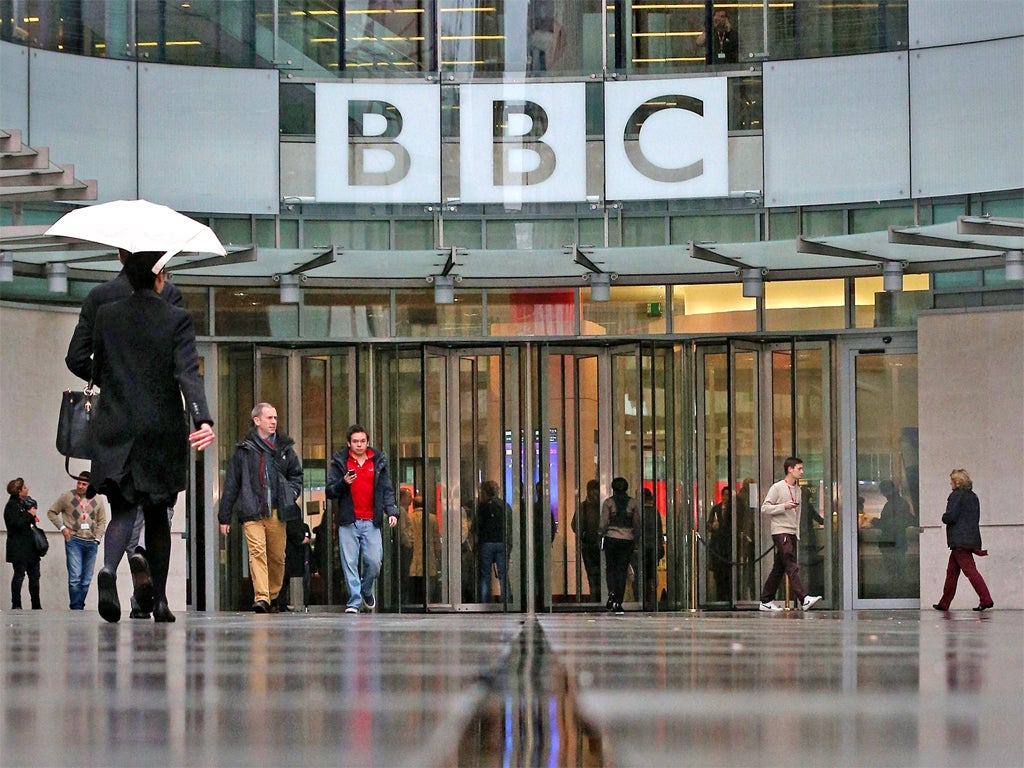 BBC headquarters at New Broadcasting House