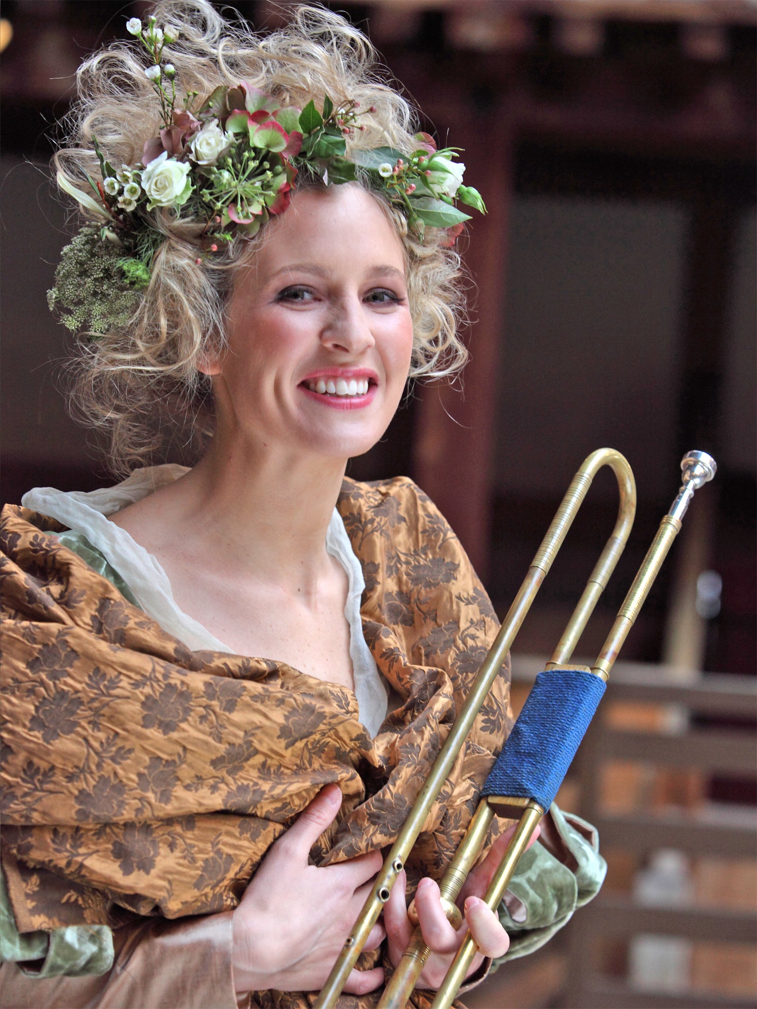 Blown away: Alison Balsom stars in ‘Gabriel’ at Shakespeare’s Globe