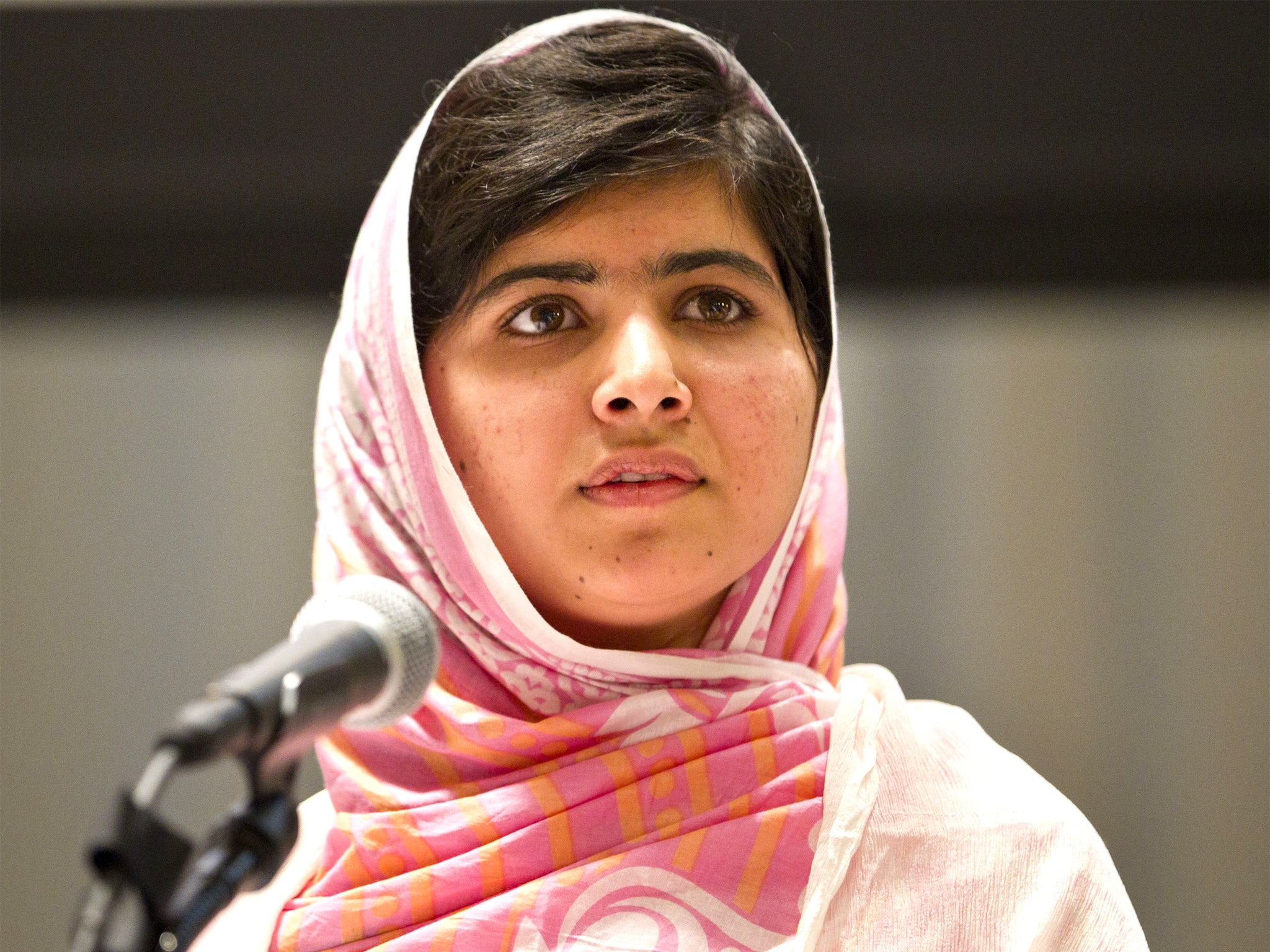 Malala Yousafzai speaking at The United Nations last week