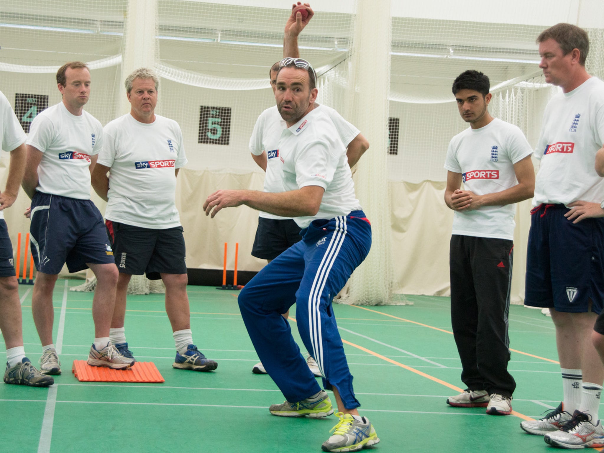 Richard Halsall shows how it’s done on the Sky coaching scheme