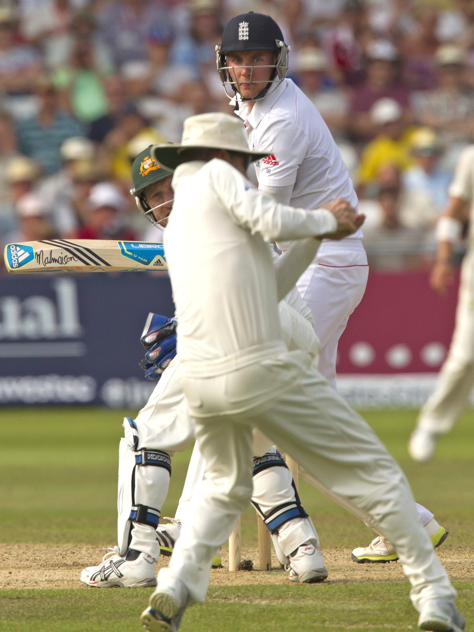 Stuart Broad was criticised after failing to walk despite edging the ball at Trent Bridge