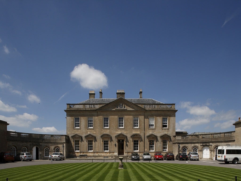 Newton Park's main hall