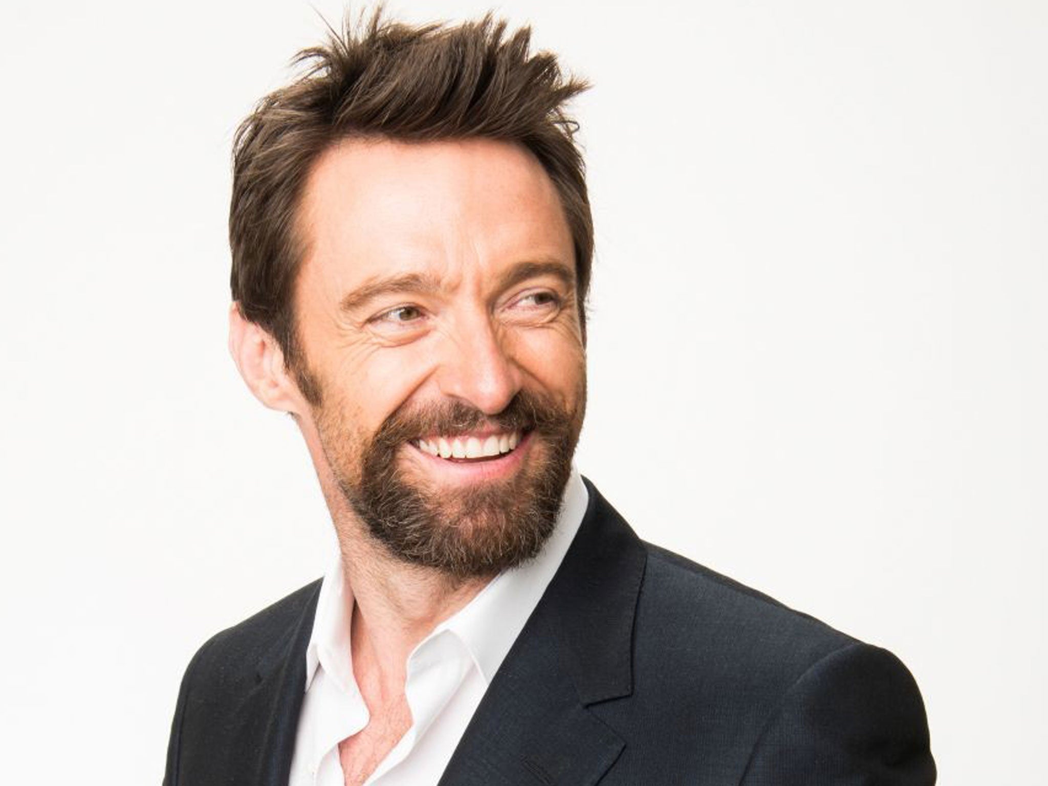 Good hair day: Wolverine actor Hugh Jackman