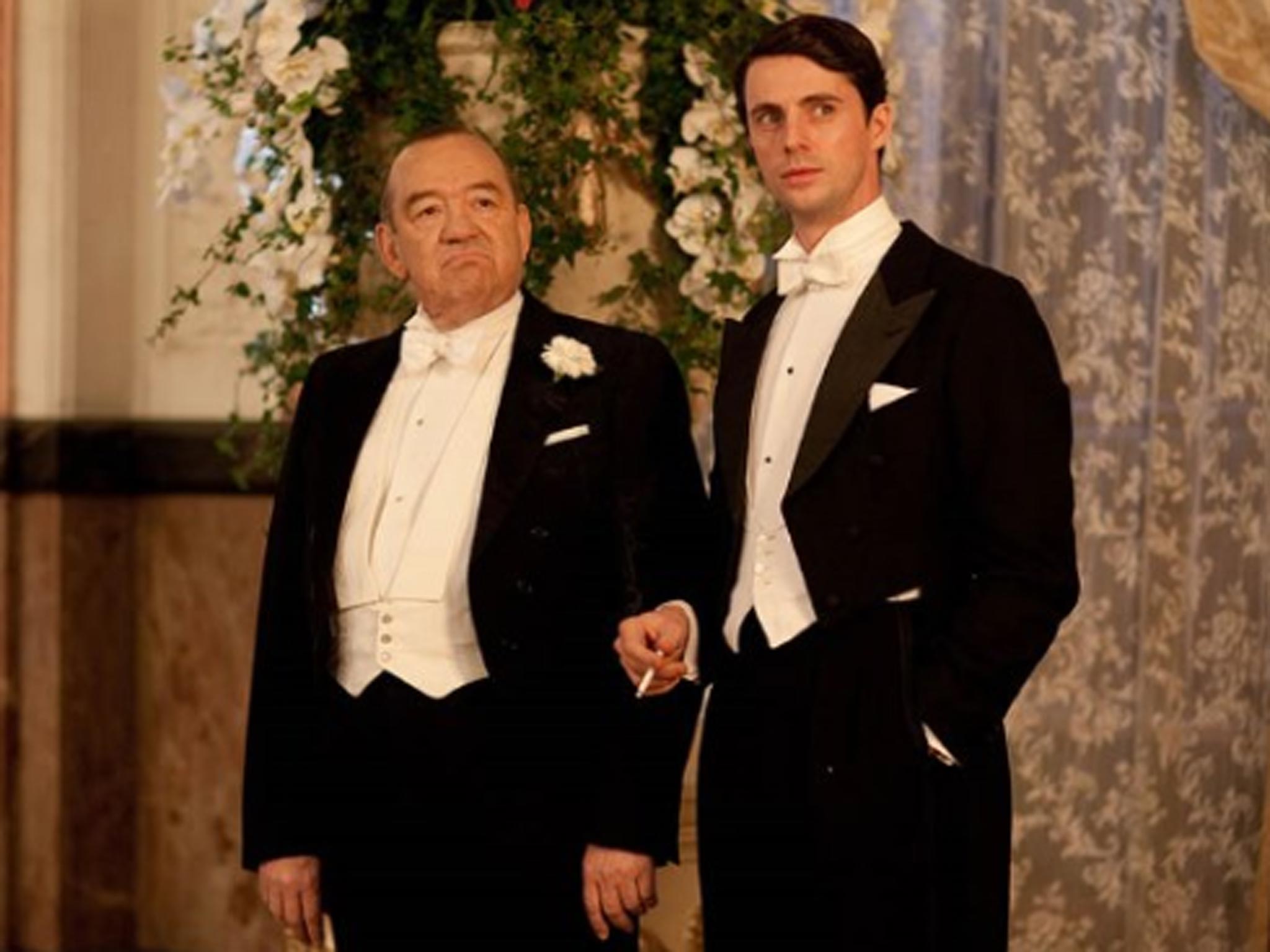 Mel Smith (left) this year in 'Dancing on the Edge'