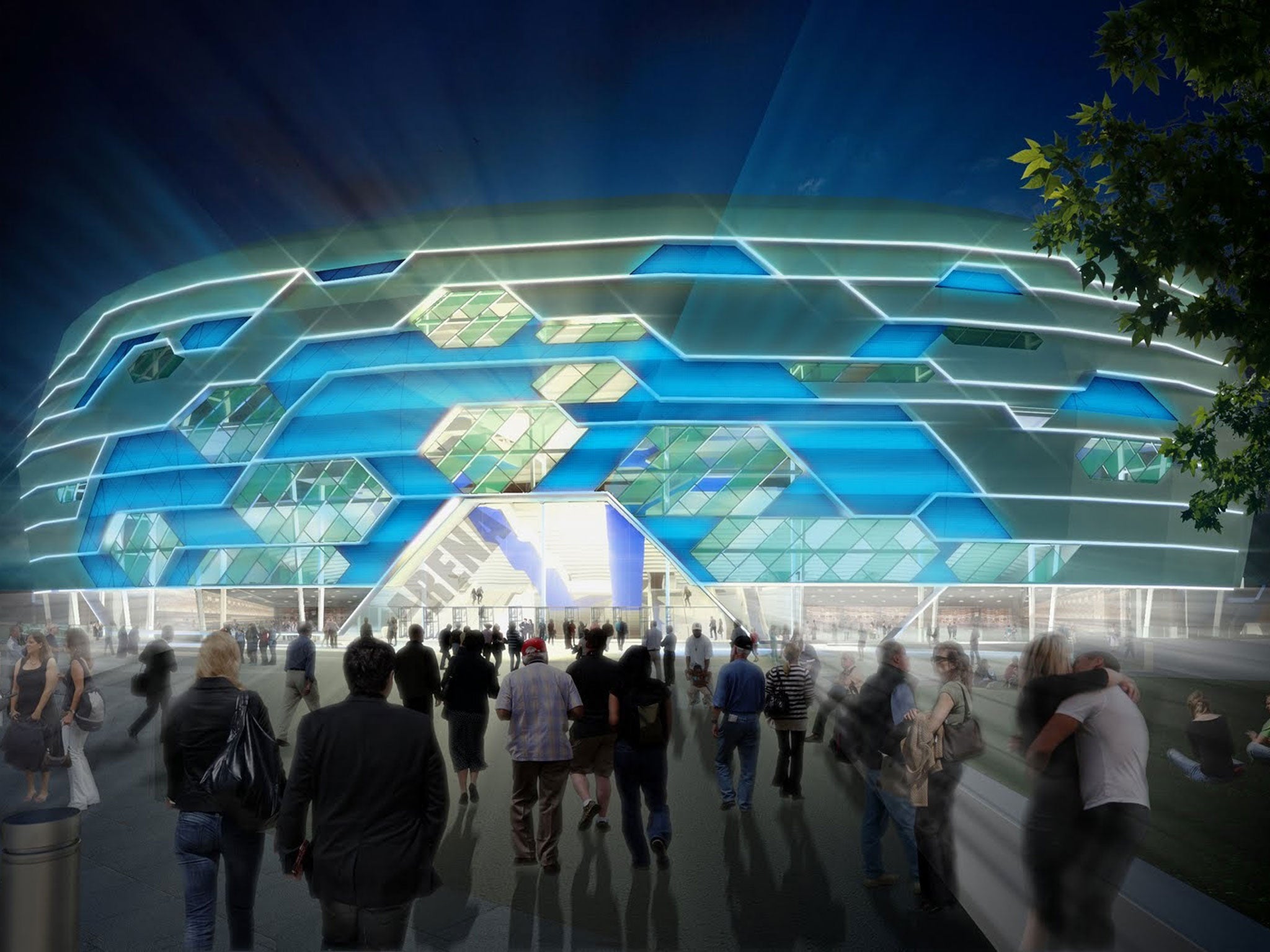 The innovative Leeds Arena