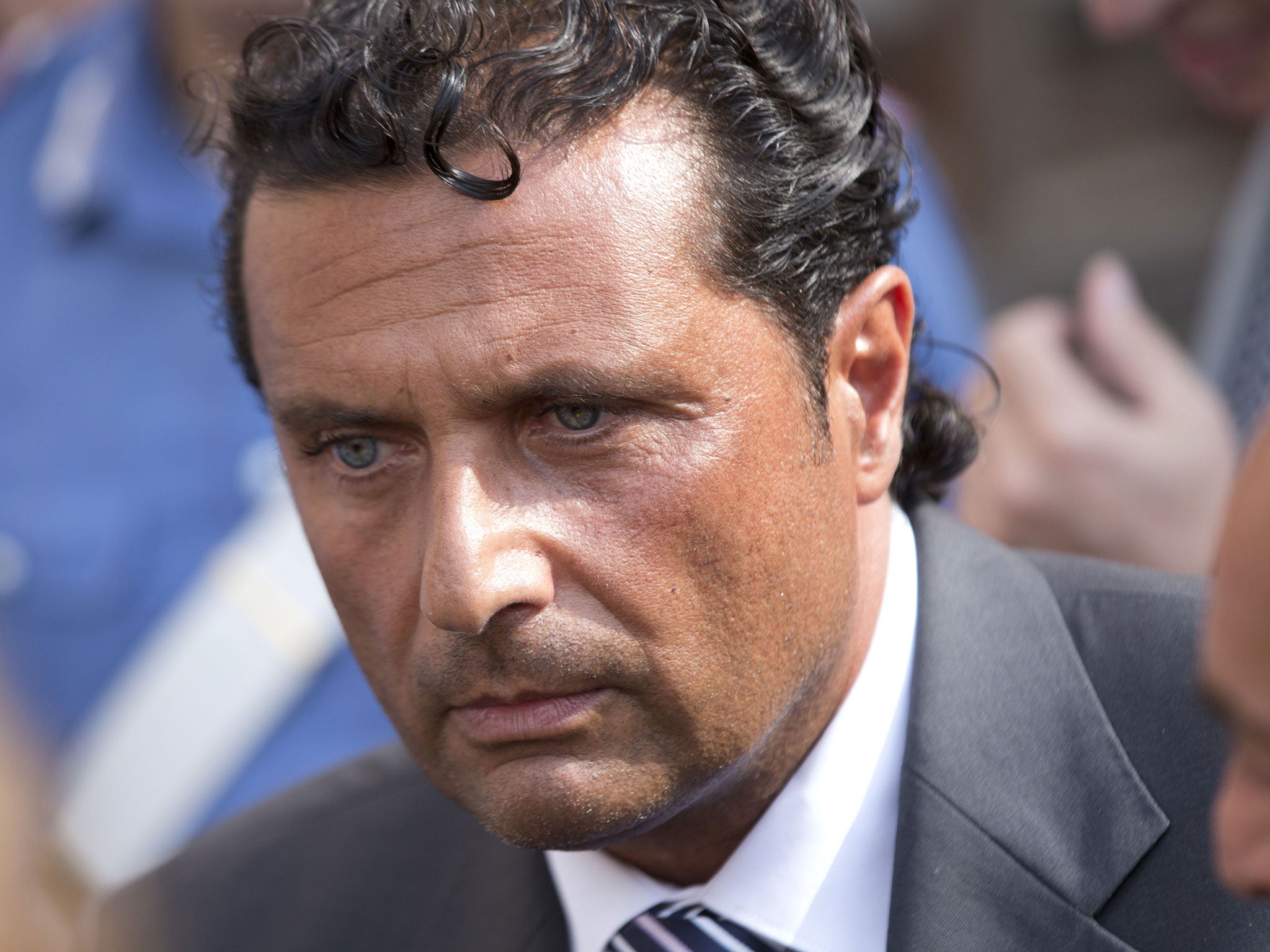 Ship’s captain Francesco Schettino awaits his fate