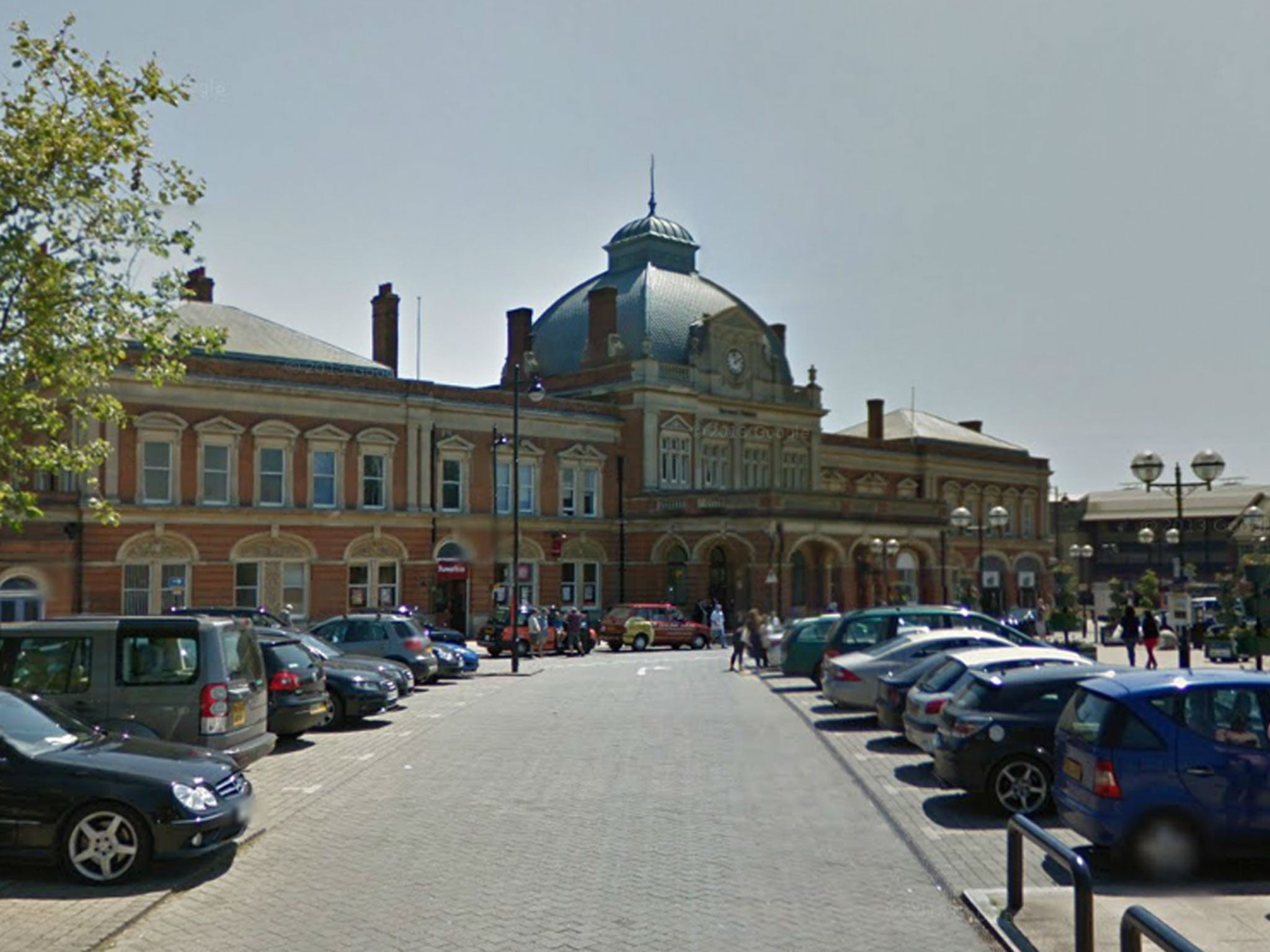 A collision involving two trains has injured eight people at Norwich station