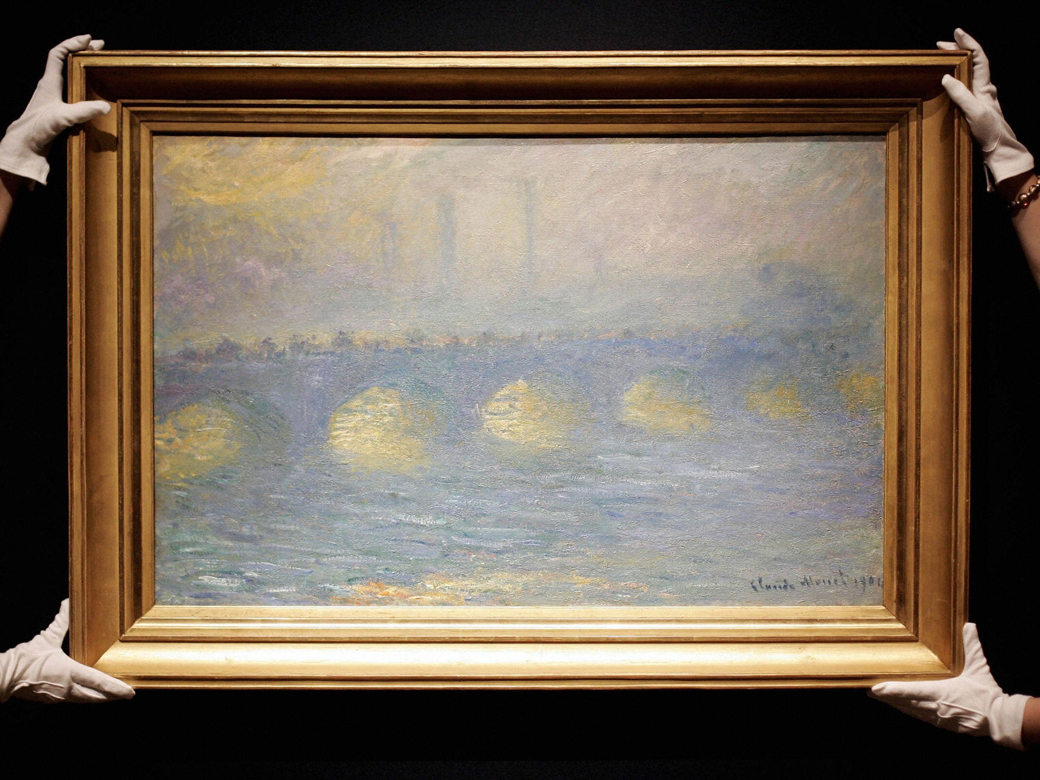 Artwork stolen from Kunsthal museum: Claude Monet's 1901 Charing Cross Bridge, London