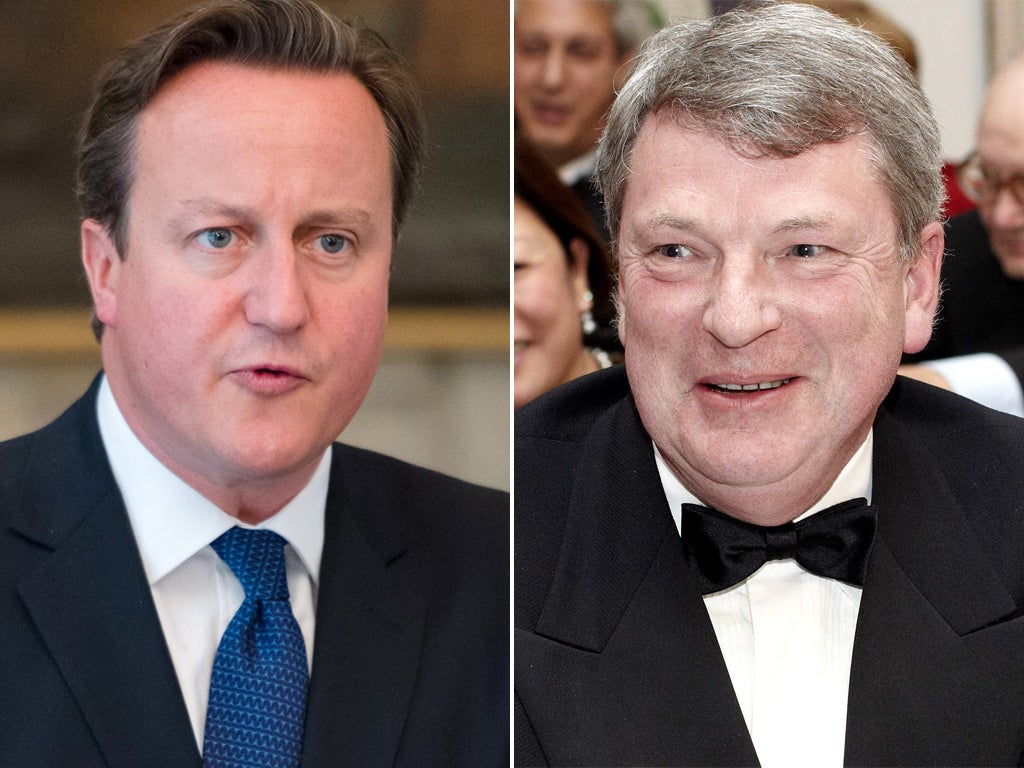 Lynton Crosby, right, is the mastermind behind David Cameron's General Election strategy