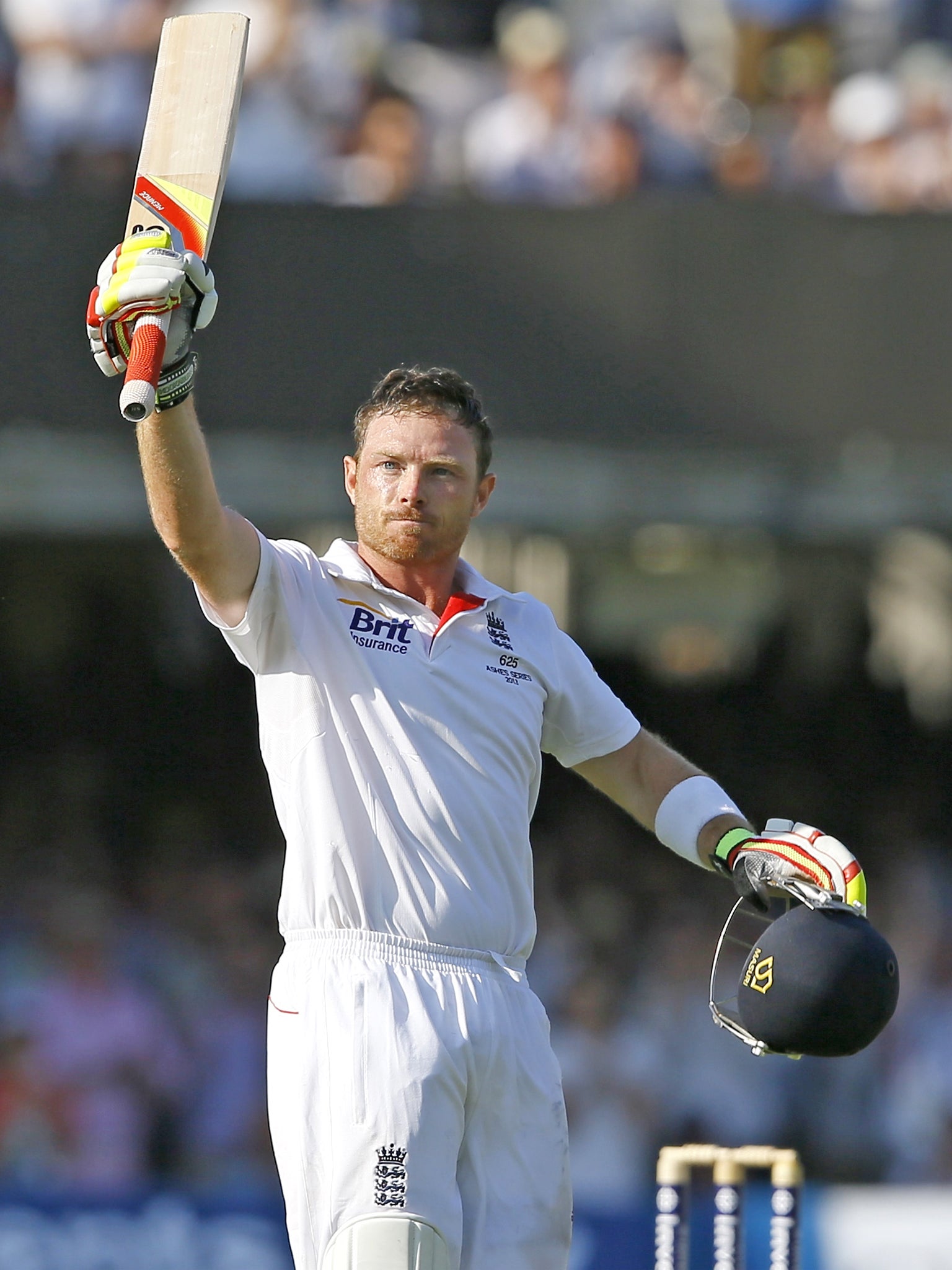 Celebrating my century in the second Test at Lord's