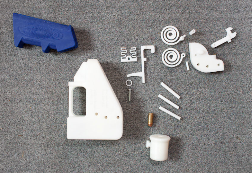 The Liberator - a 3D-printed handgun designed by Defense Distributed