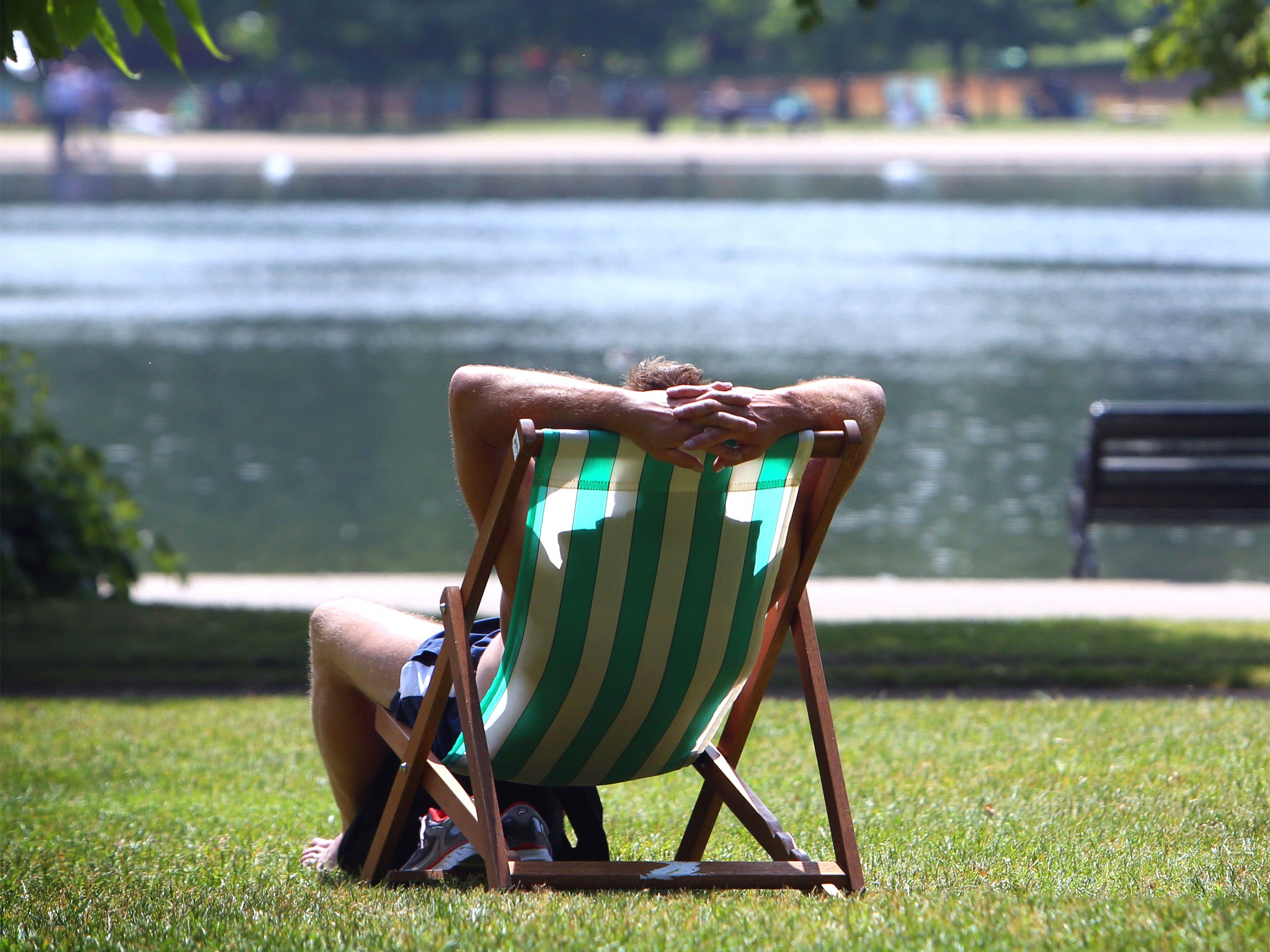 During hot weather, government fans would be issued to workers only once the temperature reached '30C or higher'