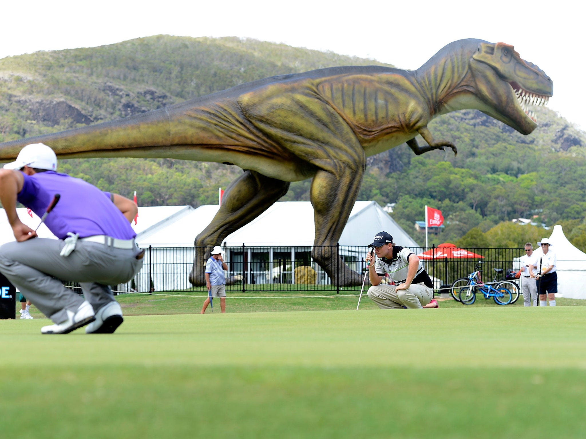 Jeff the T-Rex, soon to be part of the world's biggest dinosaur park