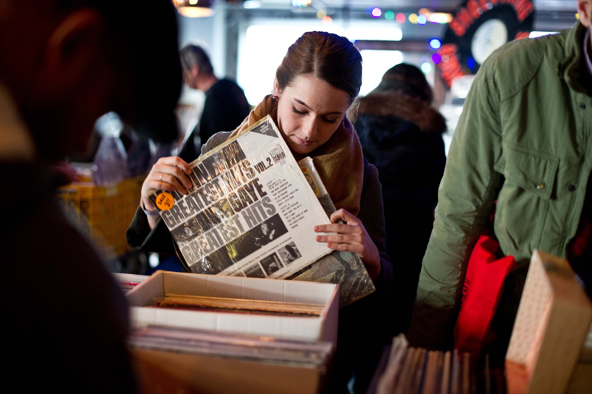 Record Store Day, held in April, contributed to an increase in sales at independent record stores in Britain