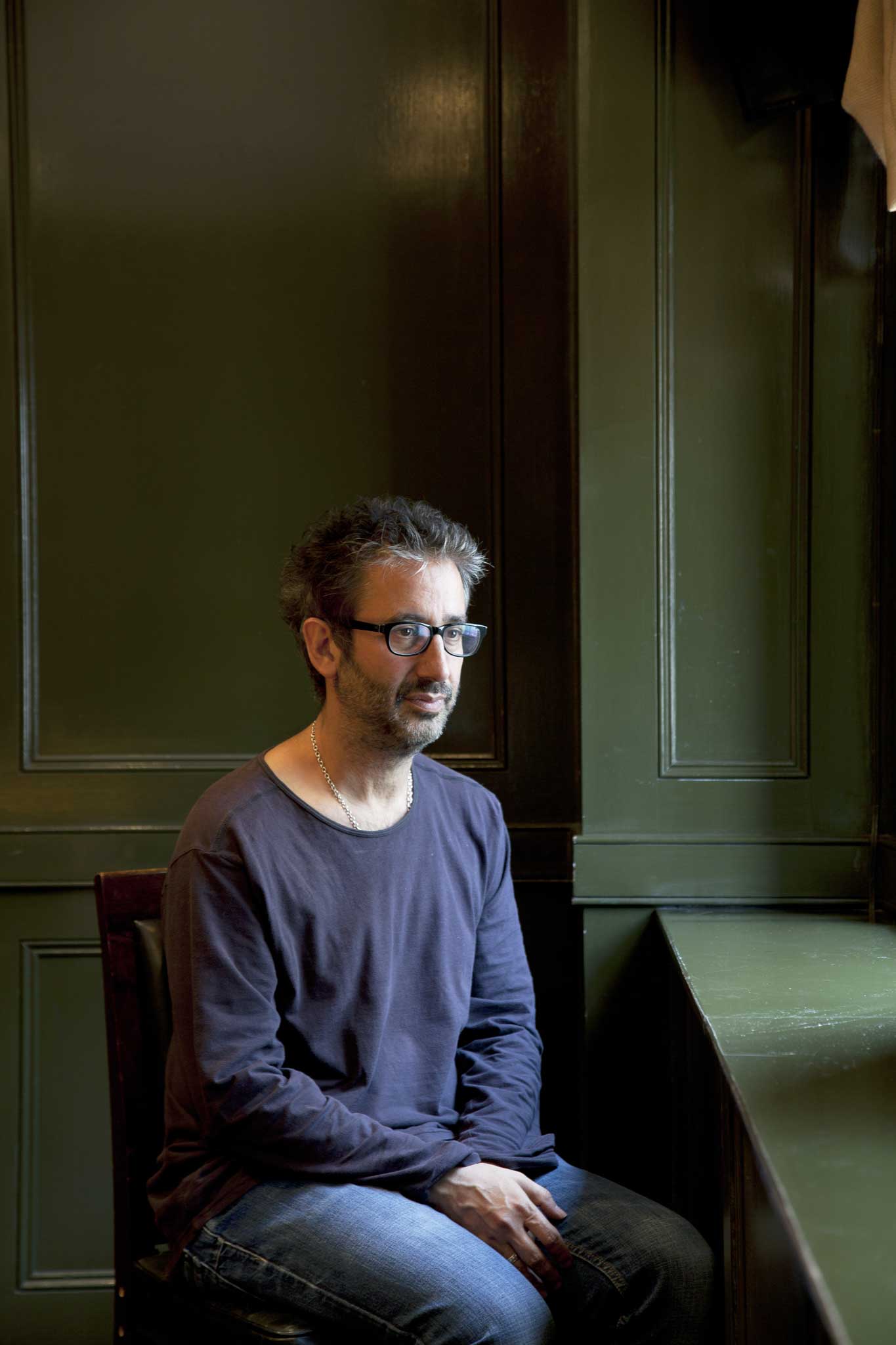 Quoting Philip Roth, Baddiel compares this fame to 'mistaken identity' and to wearing a mask. 'At its worst my mask is between a shouty lad and a racist stereotype of an arrogant, smart-alecky Jew – I think that is the bad mask that feels like it's pressing on my face sometimes.'