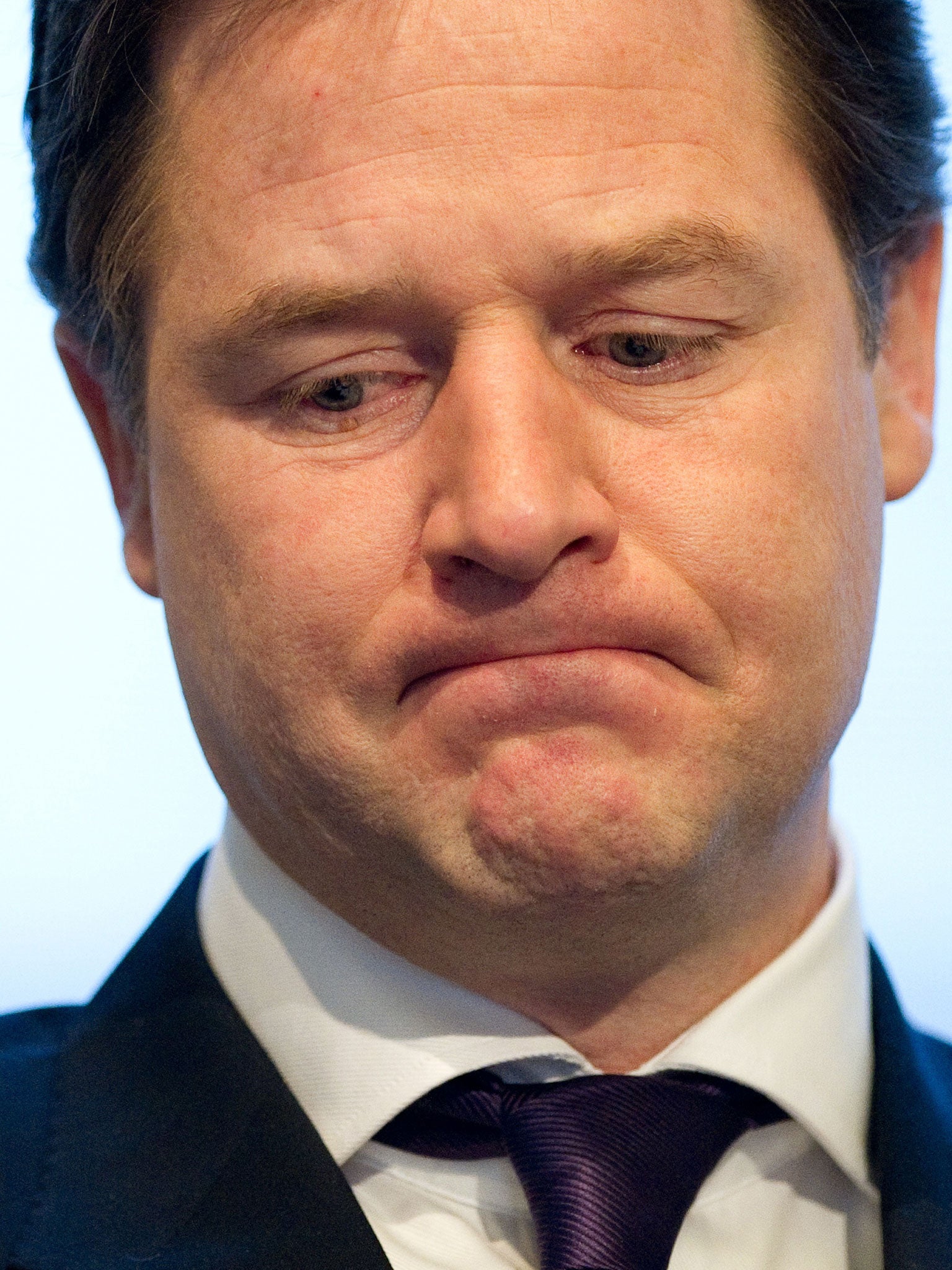 Nick Clegg has been told by party members that they want to back Labour if the next election is close