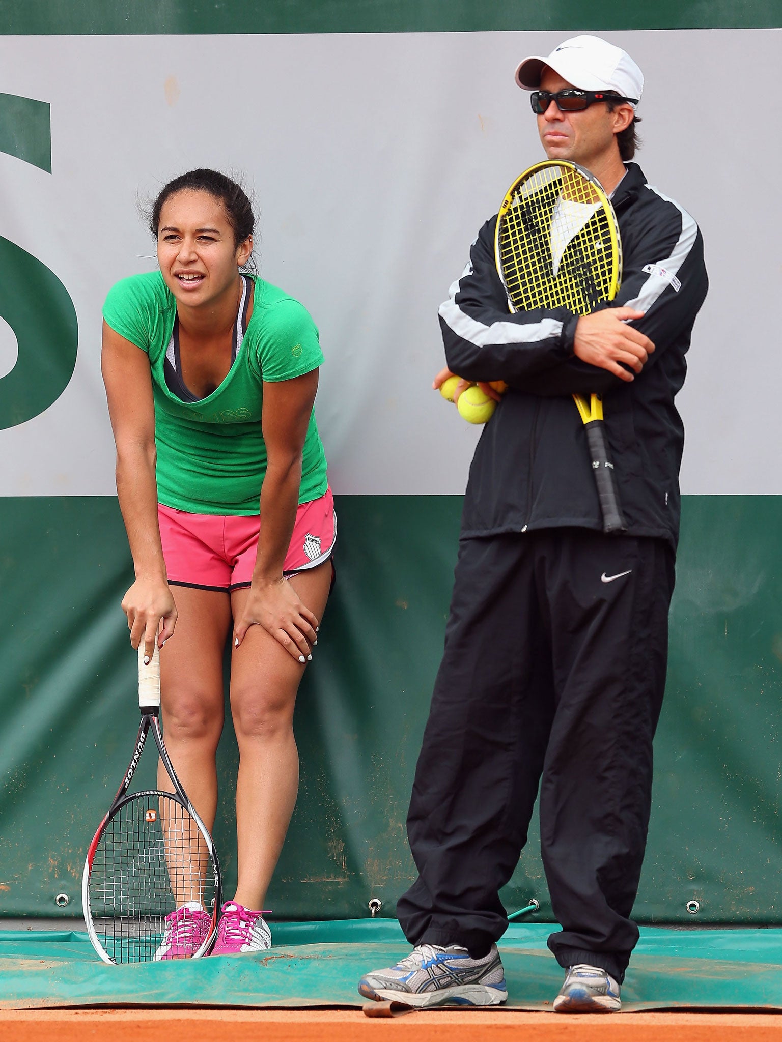 Heather Watson has split with Mauricio Hadad