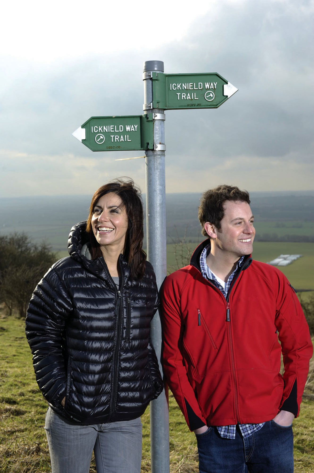 Julia Bradbury and Matt Baker of Countryfile