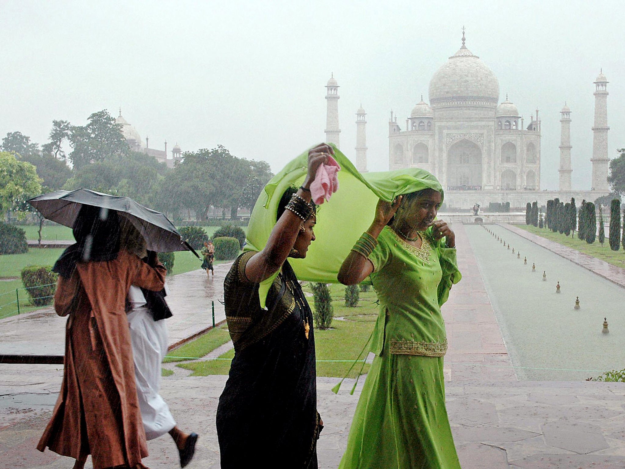 Marble marvel: the Taj Mahal in Agra