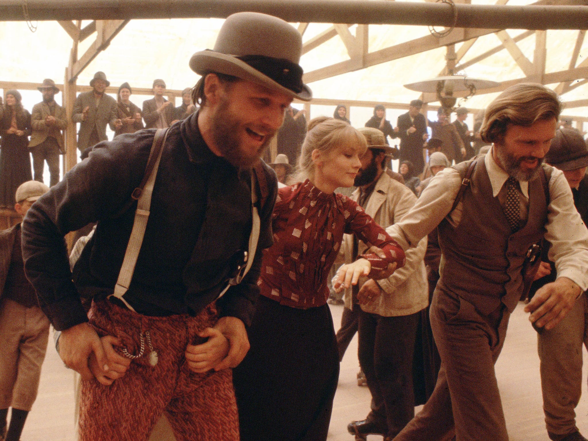 Bracing stuff: Jeff Bridges and Isabelle Huppert in Michael Cimino's re-released 'Heaven’s Gate'