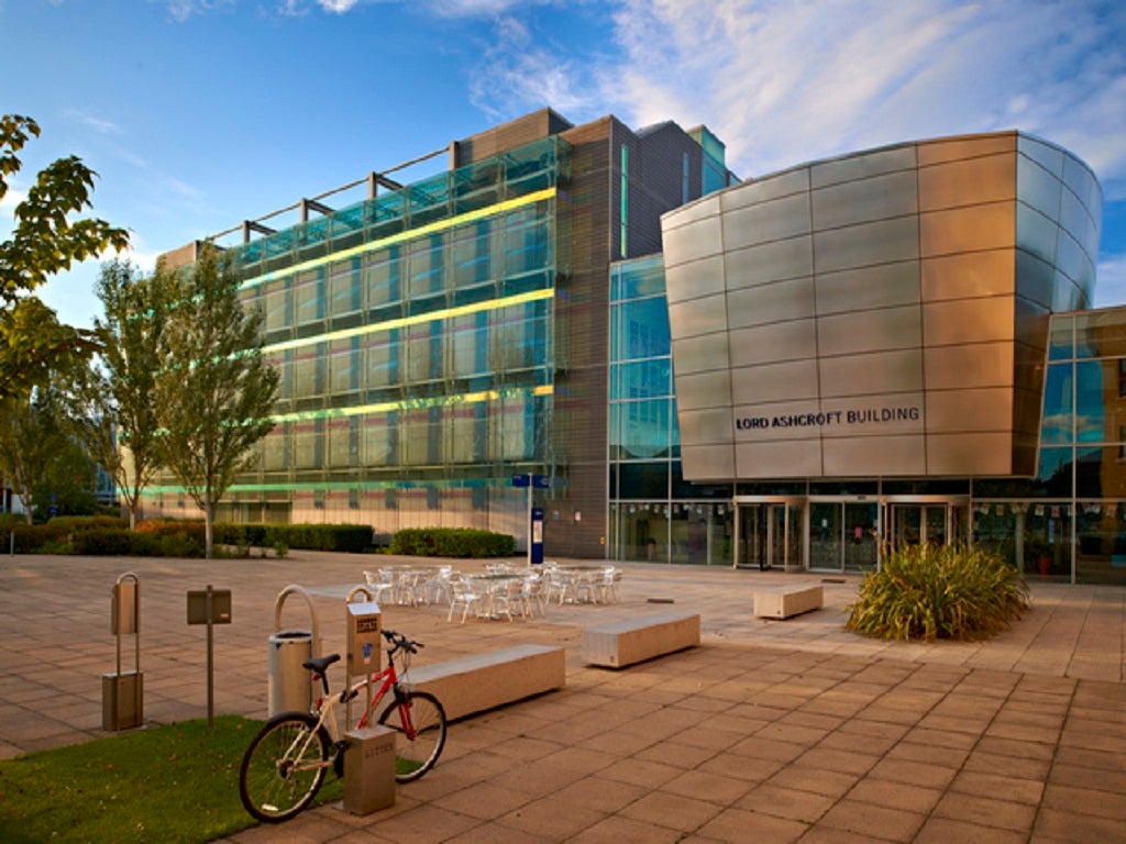 Lord Ashcroft International Business School on the Chelmsford campus