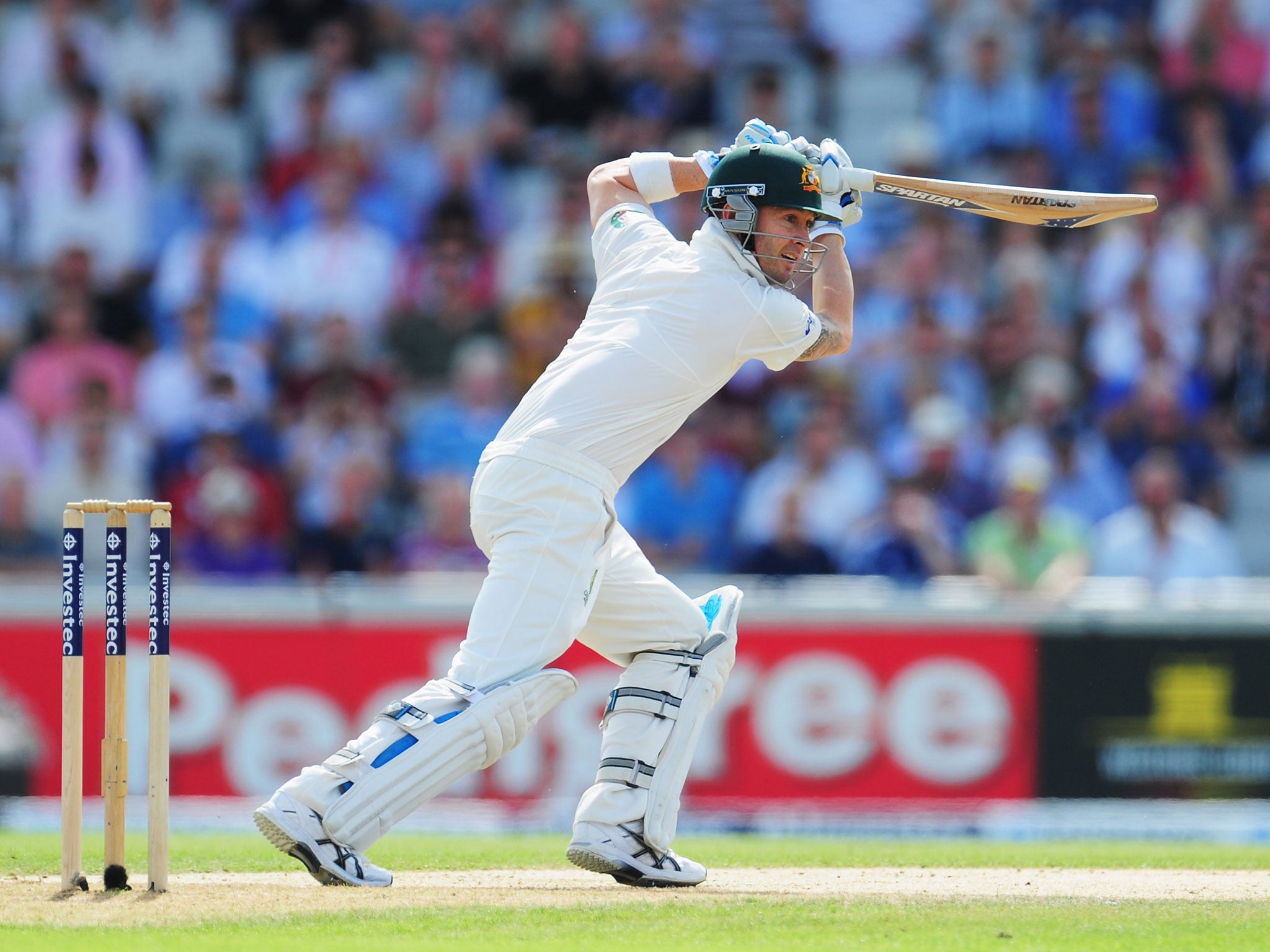Michael Clarke piles on the runs
