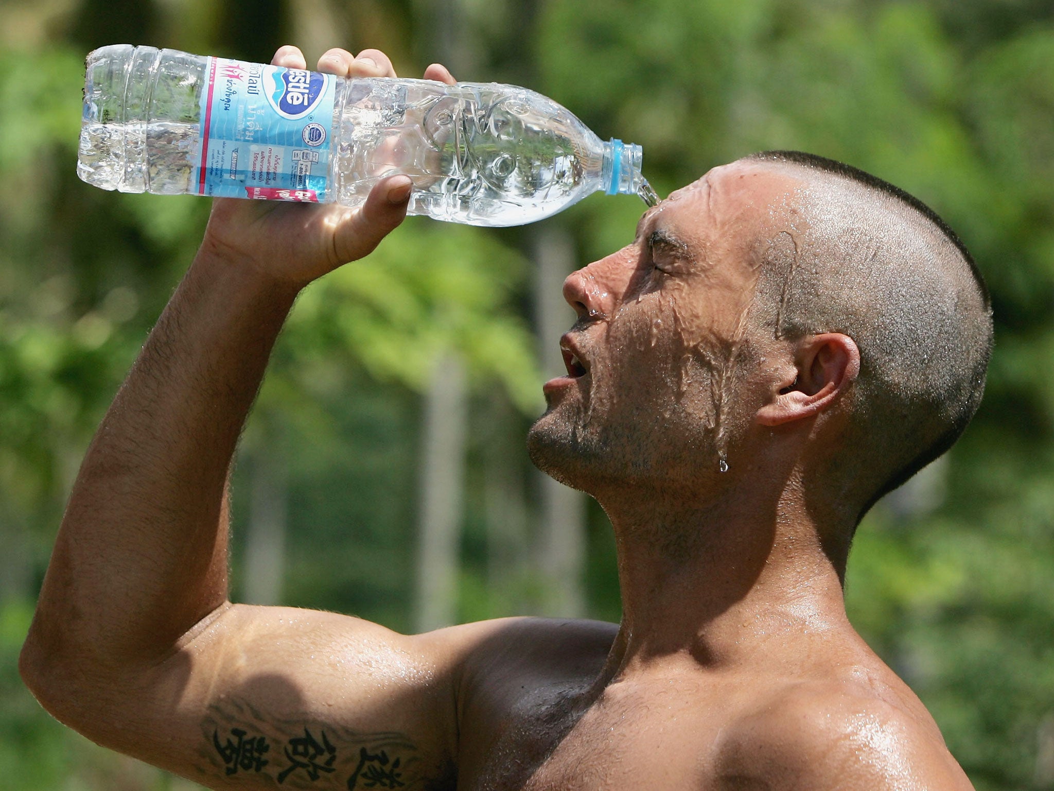 Drinking water from bottles is bad for you. Stop it. Right now.