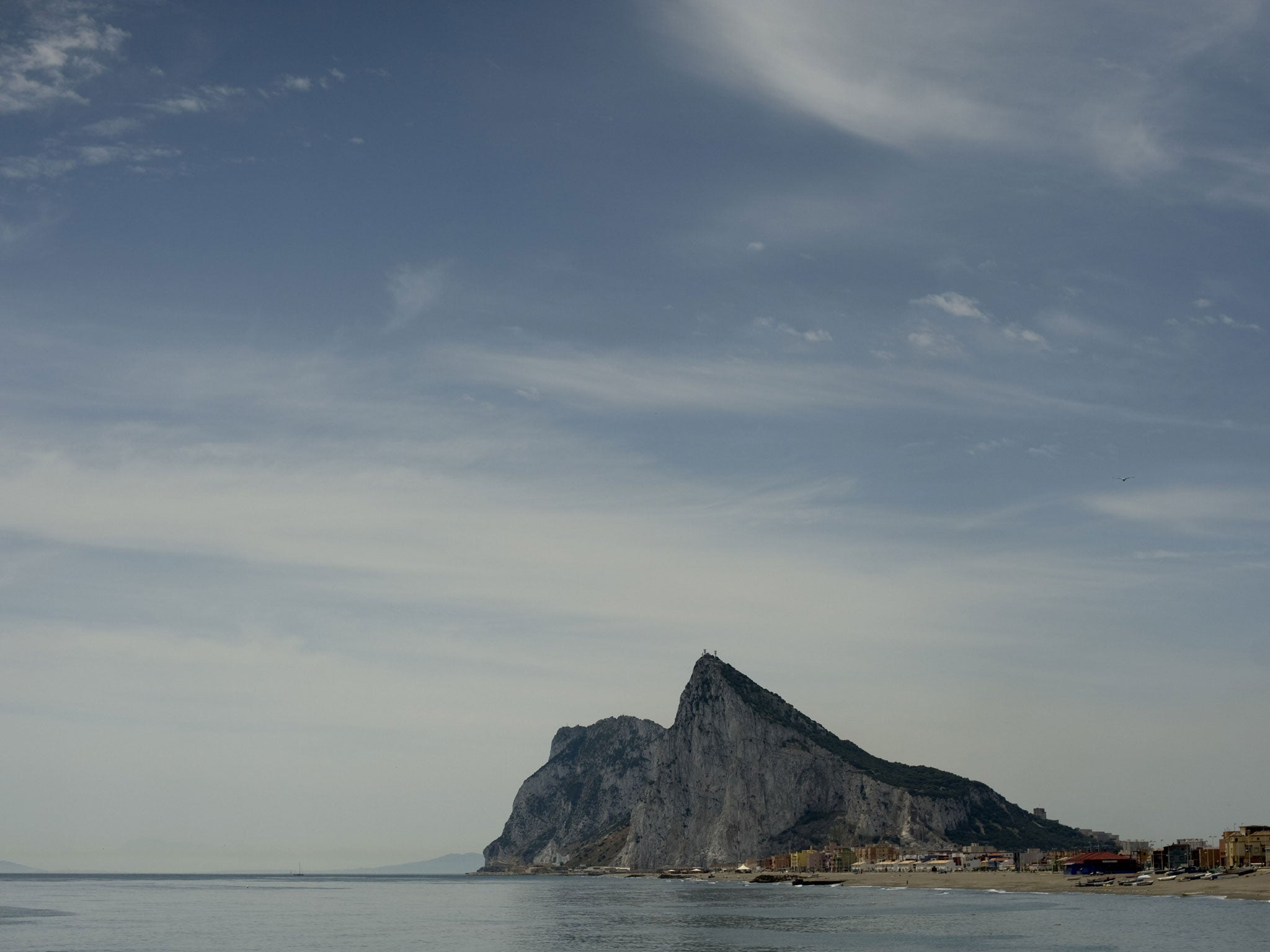 Today the Foreign Office moved to calm tensions over the British territory by saying the row would be resolved by political means not "disproportionate" measures.