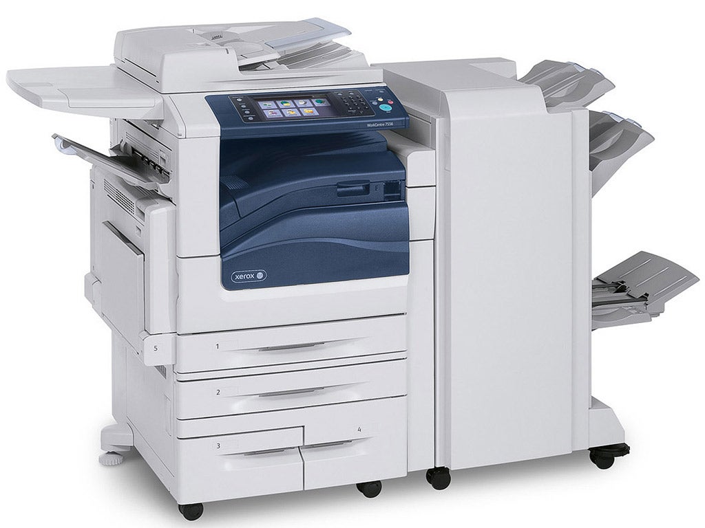 A Xerox 7500 series WorkCentre