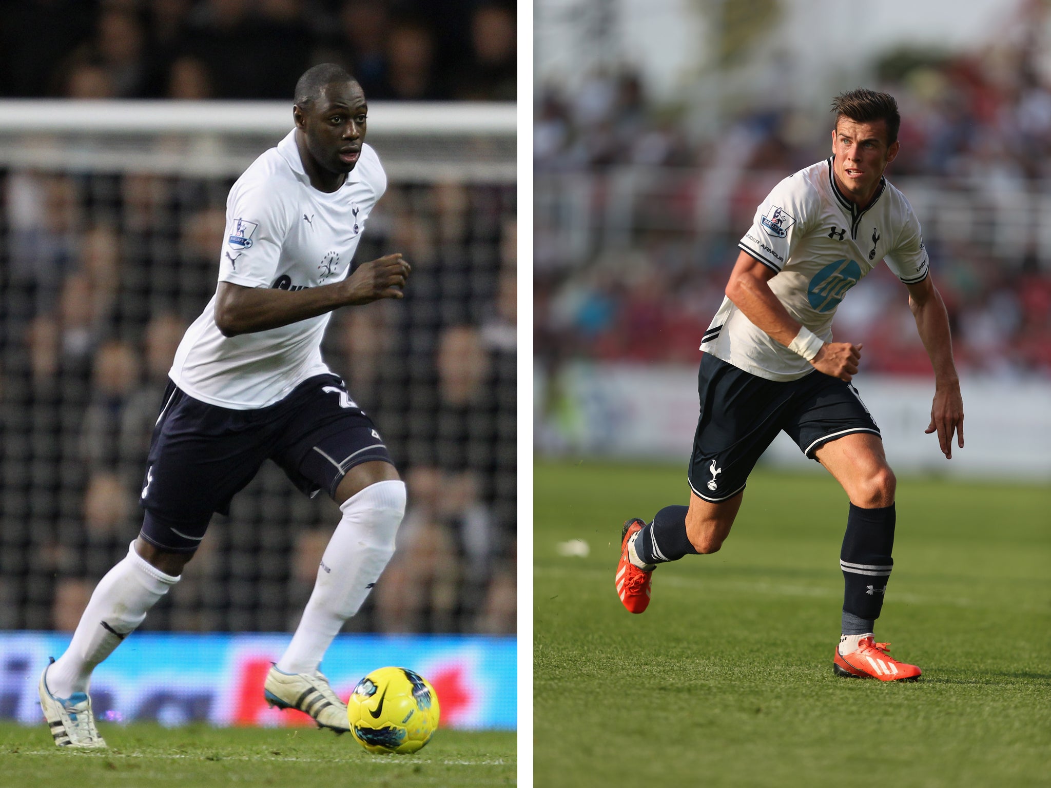 Ledley King and Gareth Bale