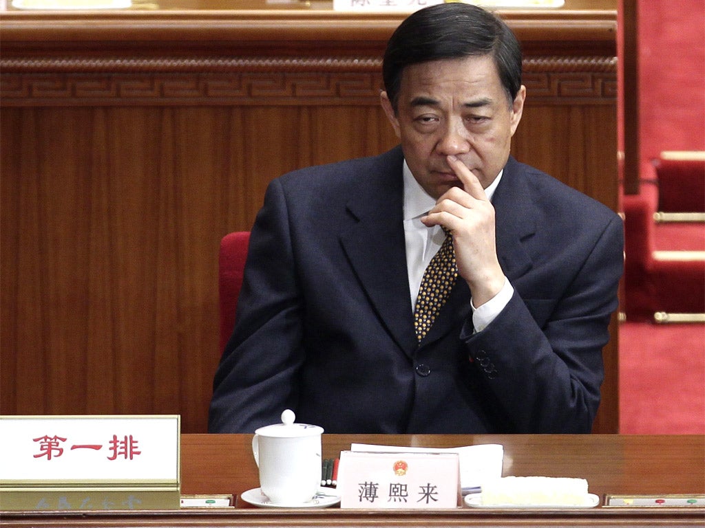 Bo Xilai still has many sympathisers