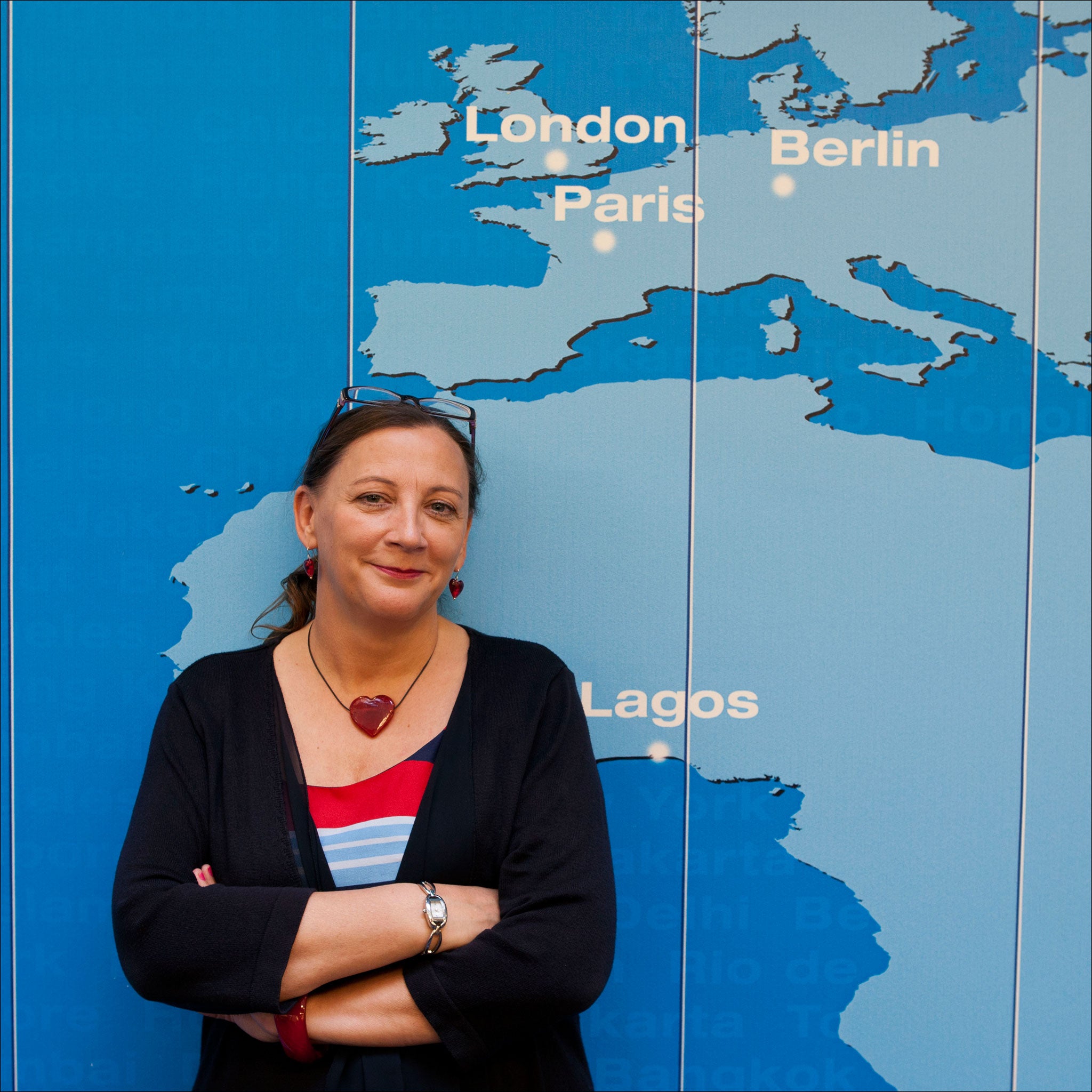 Maric says: 'From the minute I walked into the consulate I thought this is what I should have been doing my whole life.'