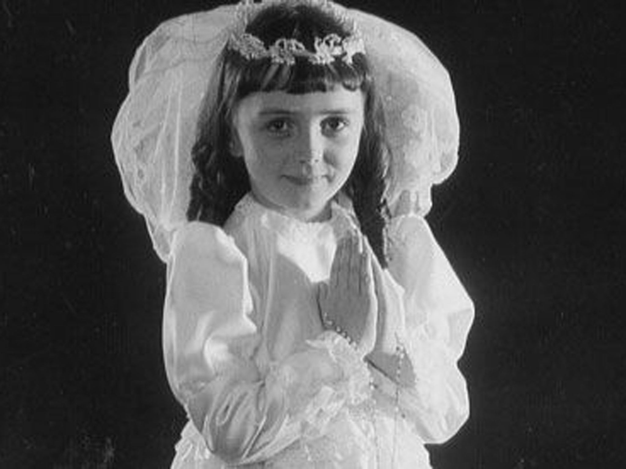 Judith O’Reilly as a child