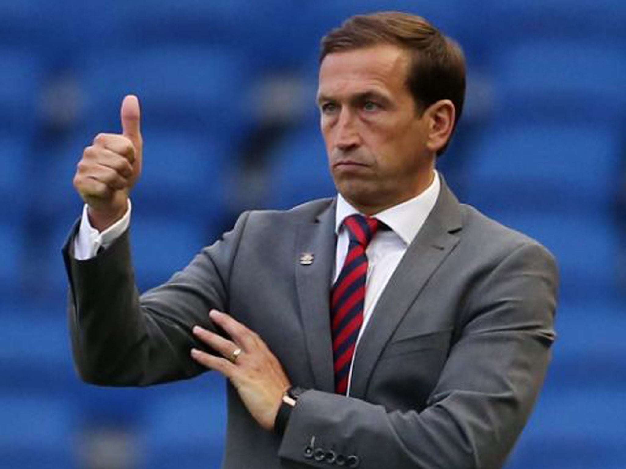 Justin Edinburgh's side won 3-1 at Brighton in the Capital One Cup on Tuesday