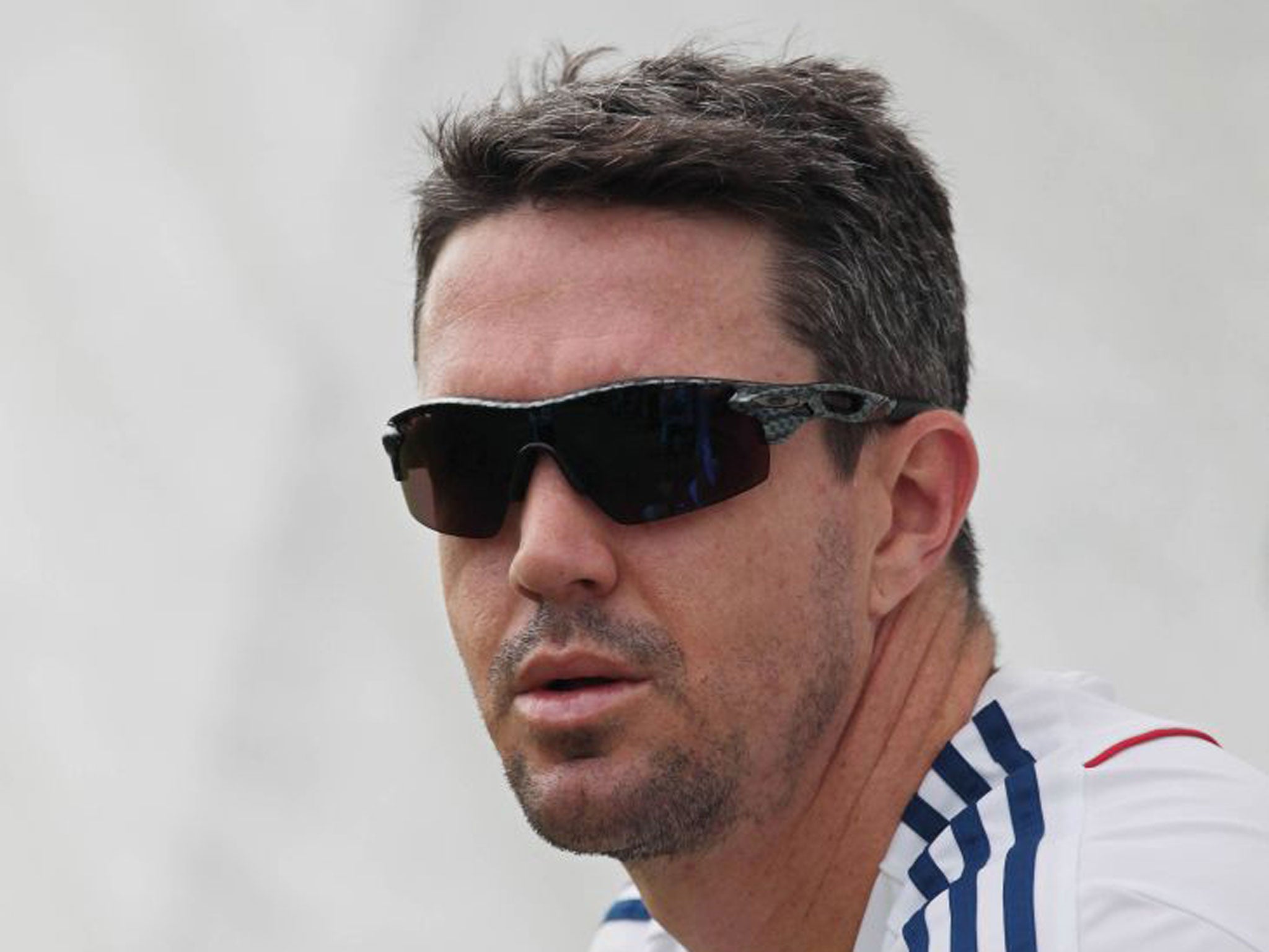 Kevin Pietersen attends a training session ahead of the fourth Ashes Test