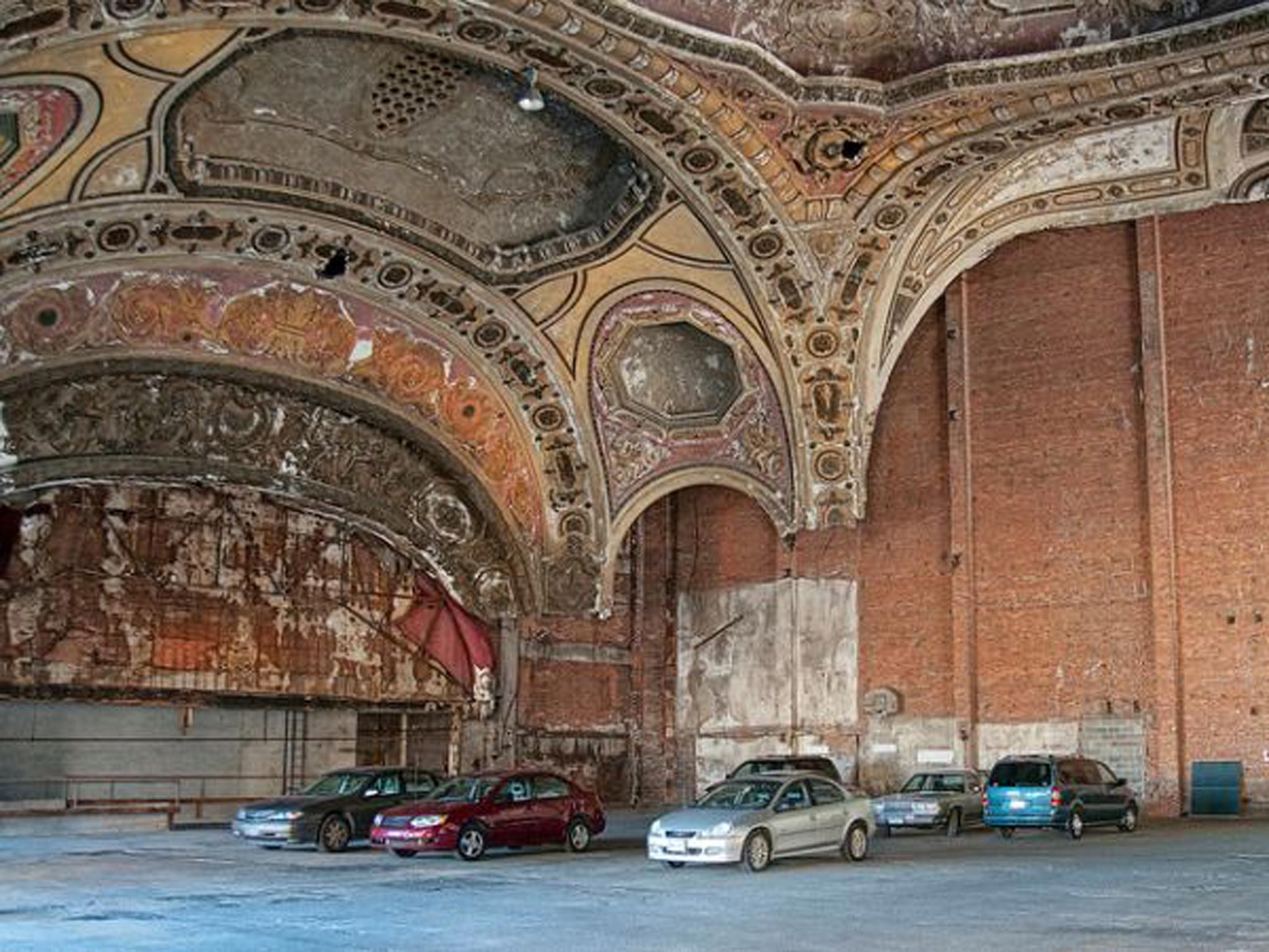 The Michigan Theatre car park in Detroit (Jagendorf/Creative Commons)