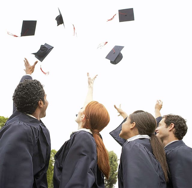 Hats off to uni: further learning is an opportunity for your child to make contacts that will help them find that first job