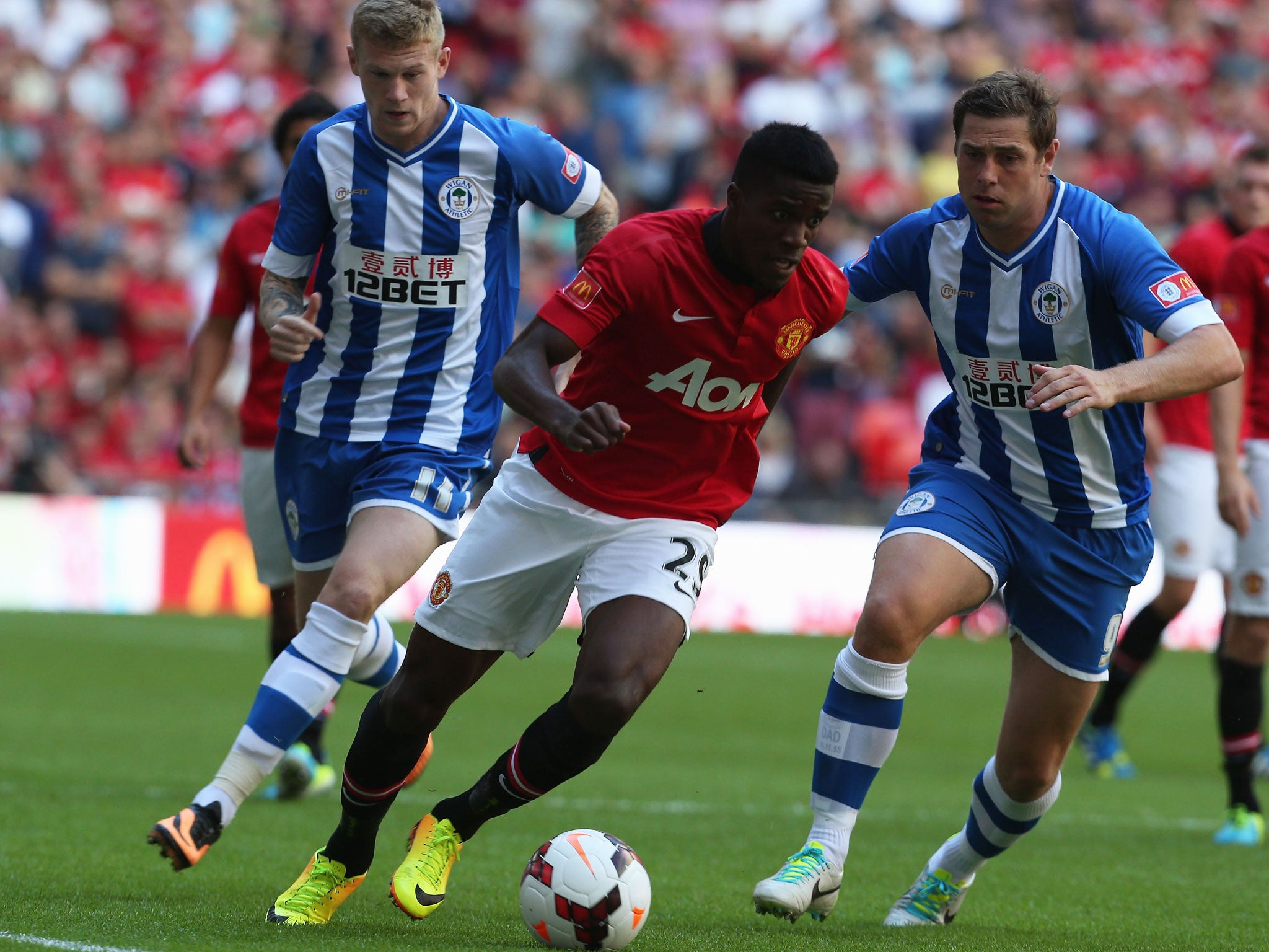 Zaha joined the squad this summer having remained on-loan with Crystal Palace after his January signing