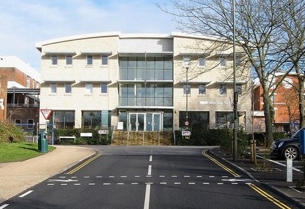 One of the buildings at Brighton and Sussex Medical School