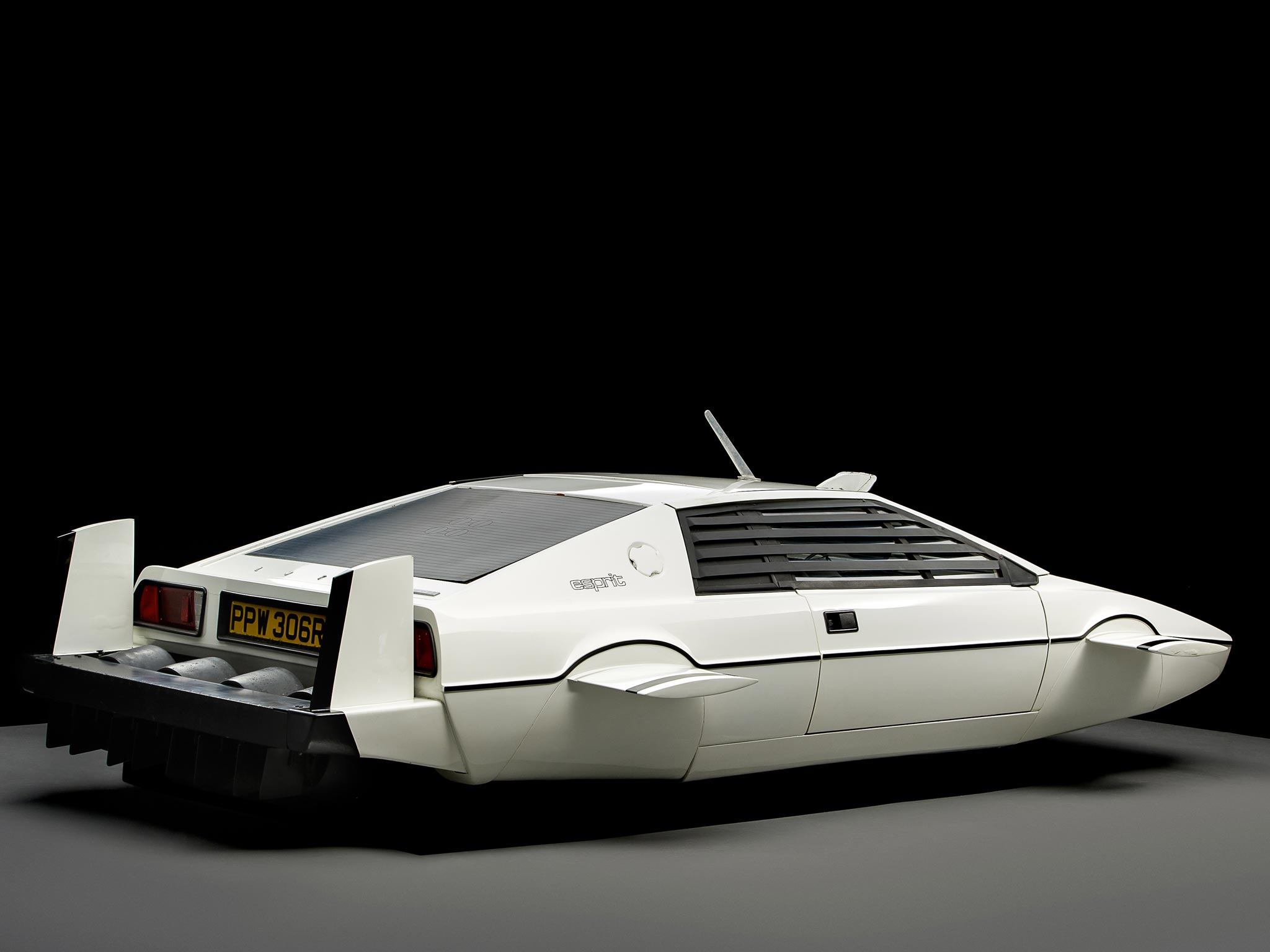 The Lotus Esprit car was specially designed for the James Bond film