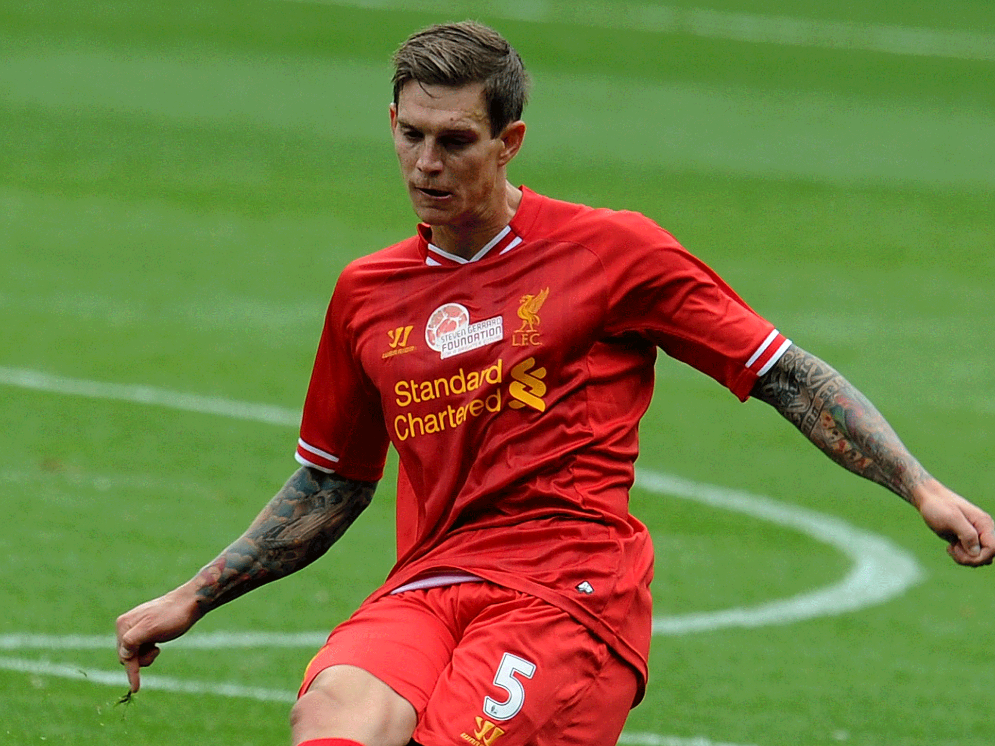 Daniel Agger has attracted the interest of Barcelona