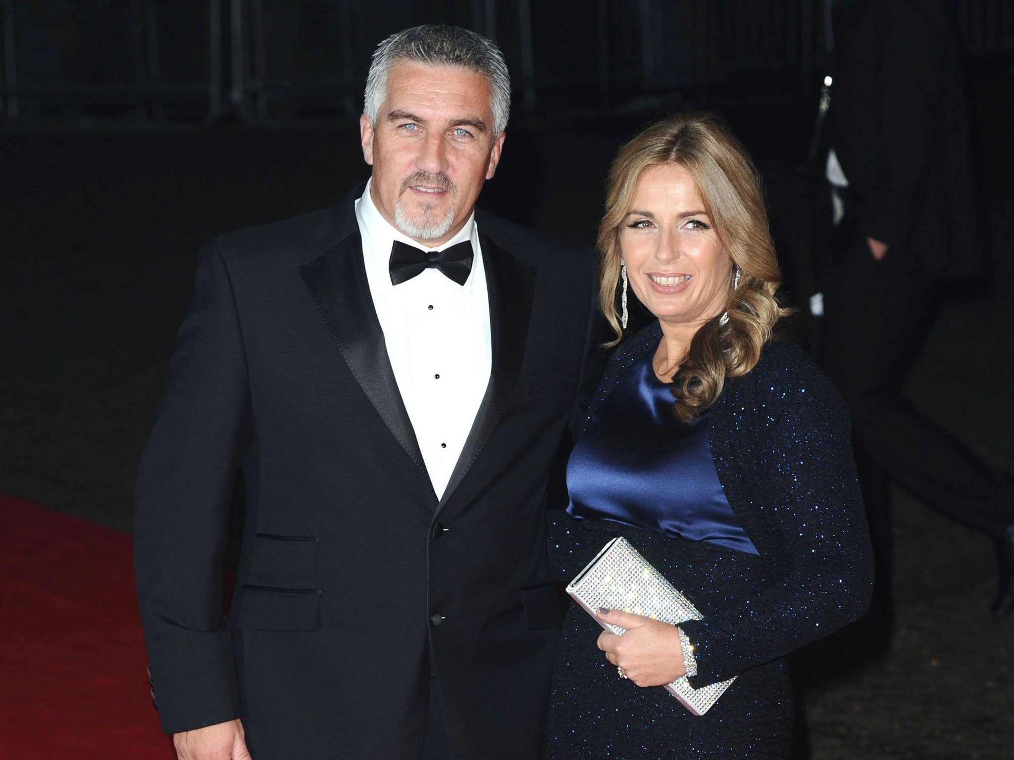 Paul Hollywood with his wife Alexandra