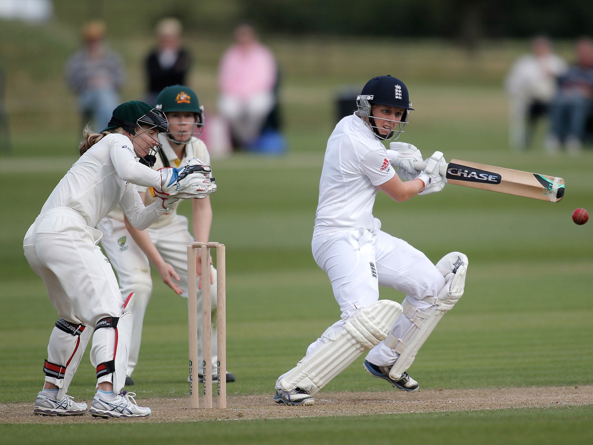 England's Heather Knight hits out at Wormsley